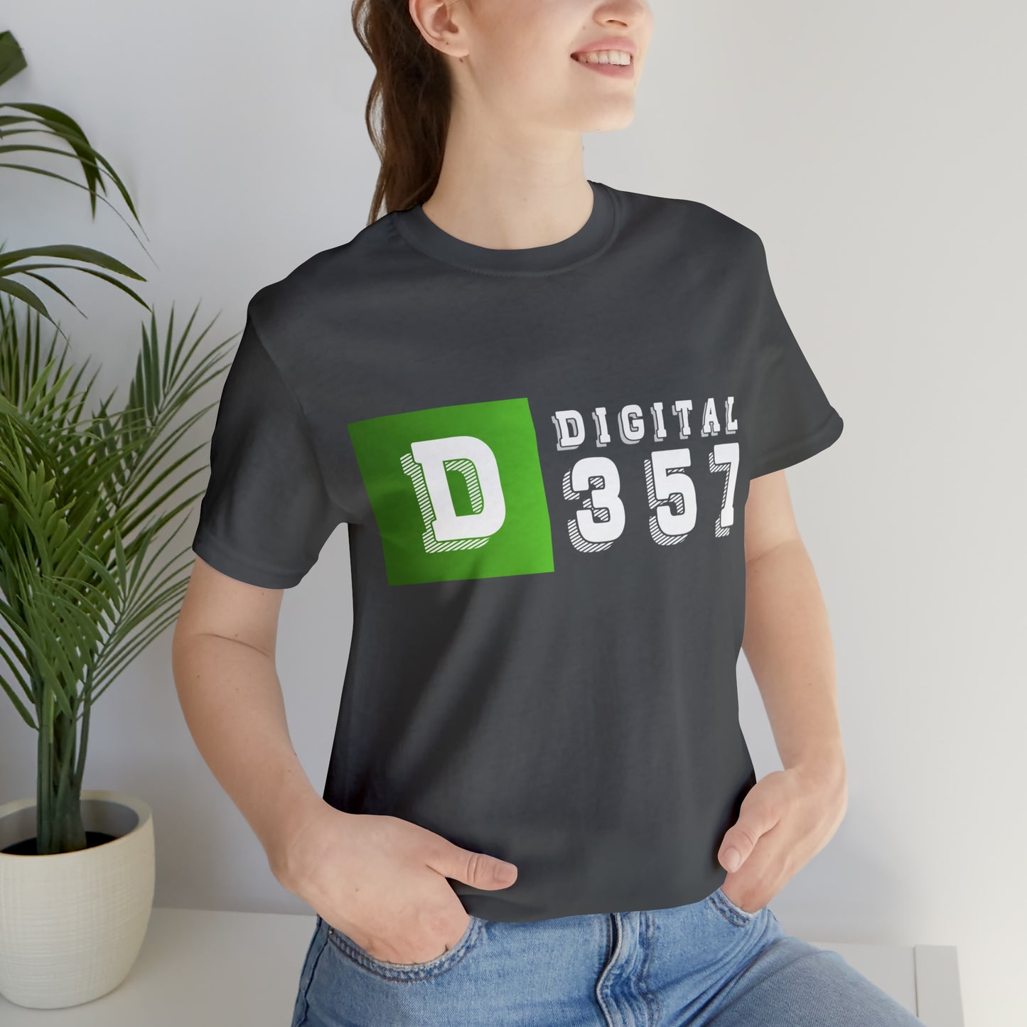 Camiseta de manga corta de jersey unisex - Nuestra marca - 02