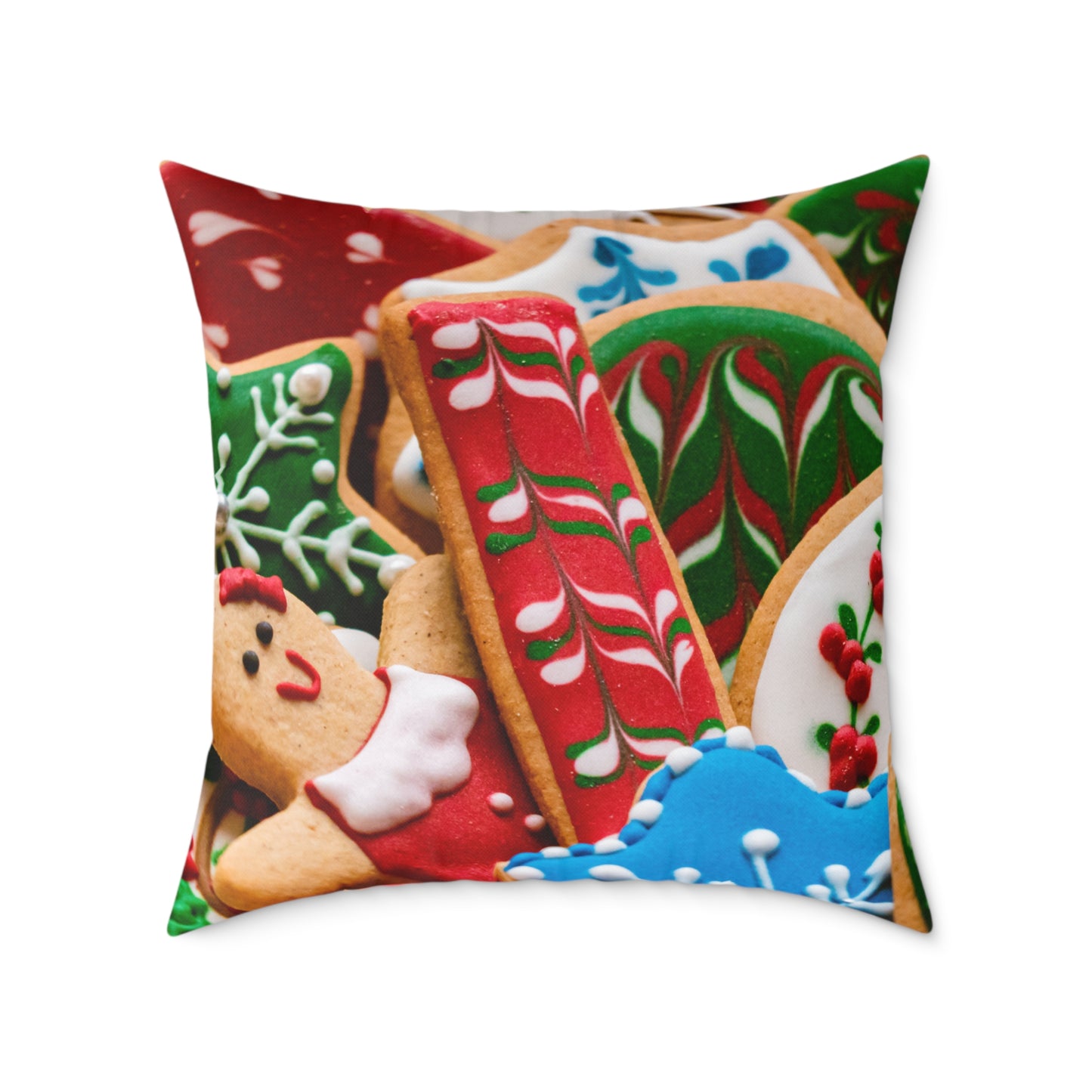 Cojín Poliéster Hilado - Feliz Navidad - Objetos