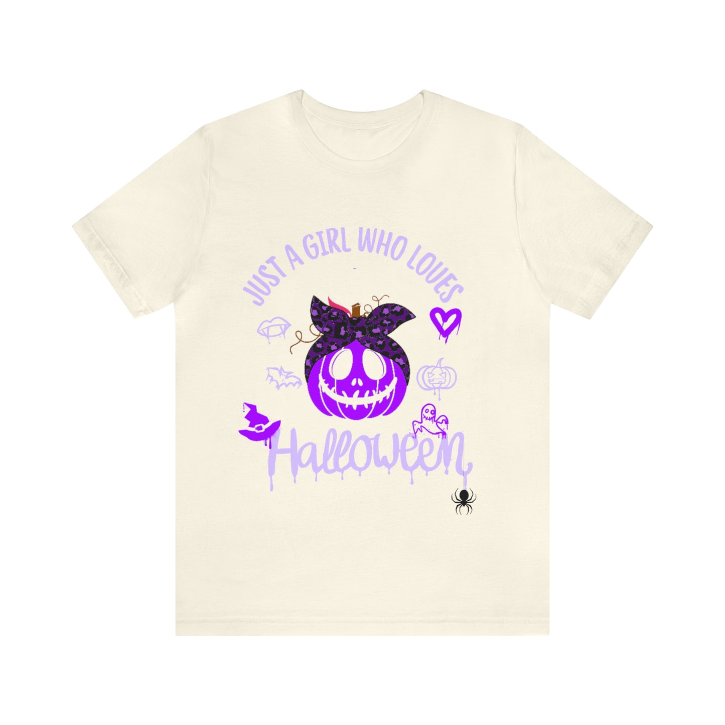 Camiseta de manga corta Unisex Jersey - Halloween - Sólo una niña - 02