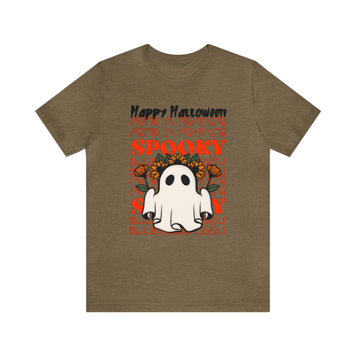 Camiseta de manga corta Unisex Jersey - Halloween - Pequeño Fantasma - 11