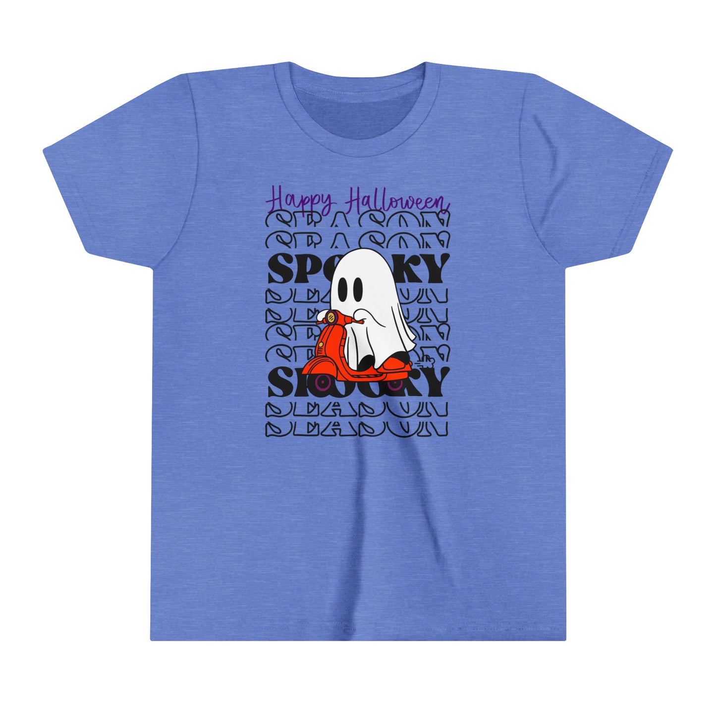 T-shirt à manches courtes pour jeunes - Halloween - Petit Fantôme - 09