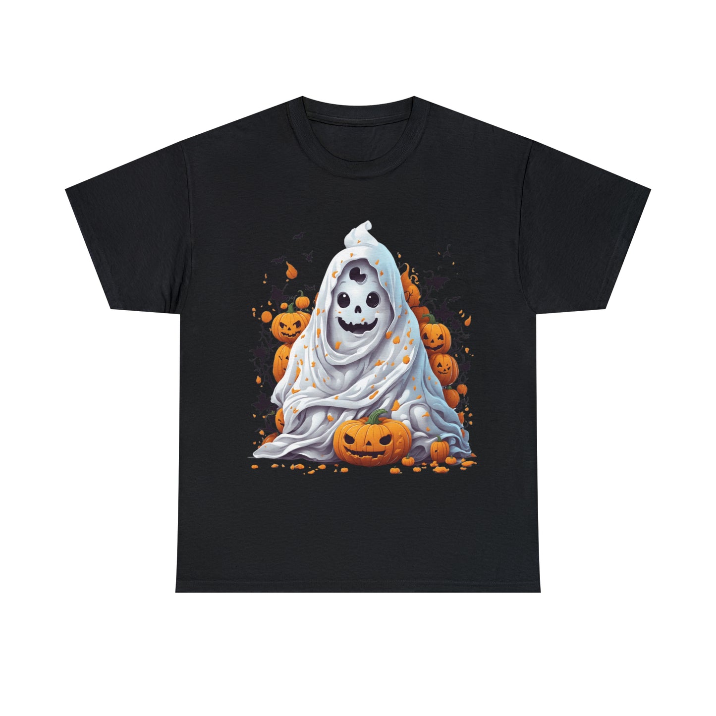 Camiseta unisex de algodón pesado - Fantasma de Halloween