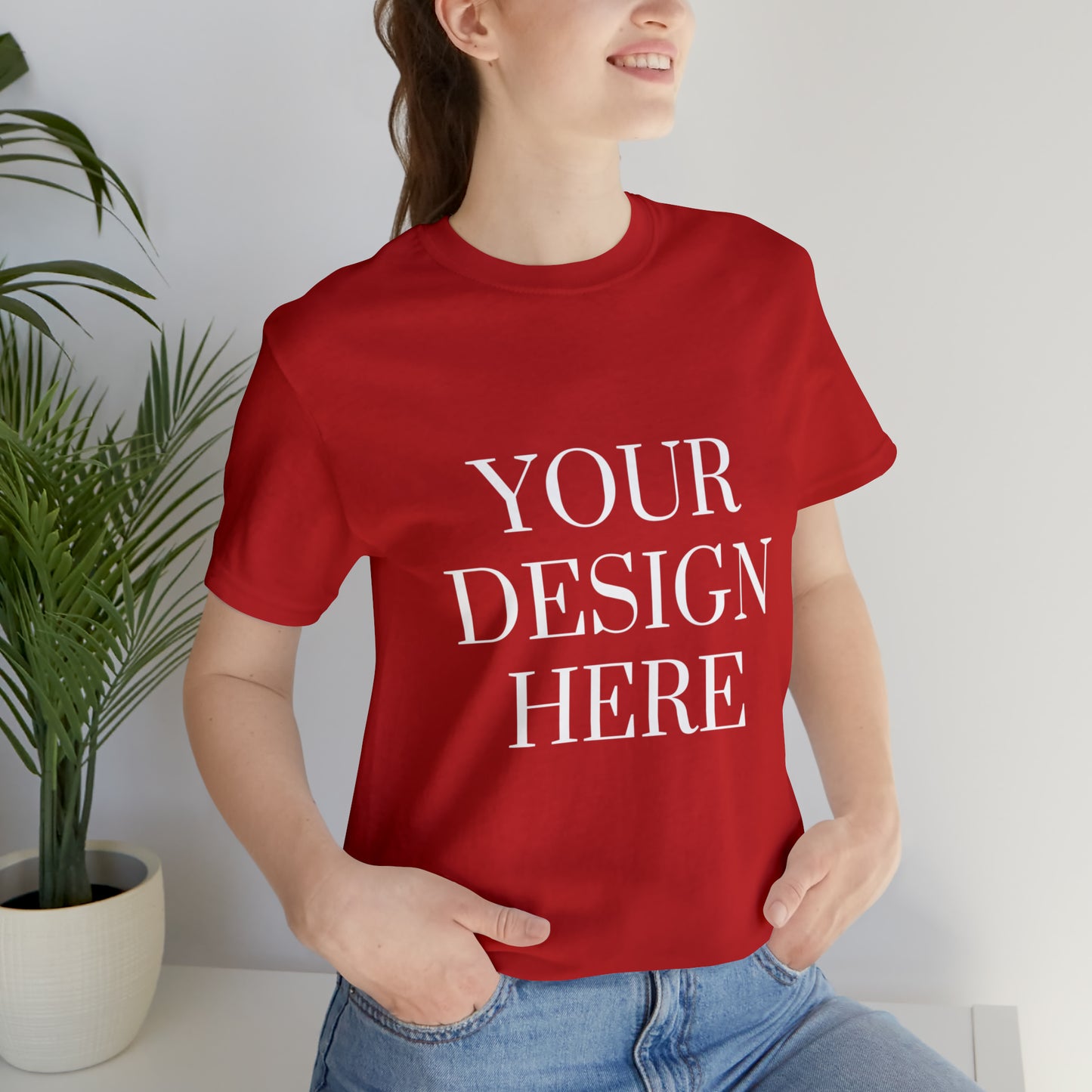 Camiseta de manga corta unisex Jersey - Personalizada - Tu diseño aquí - 02
