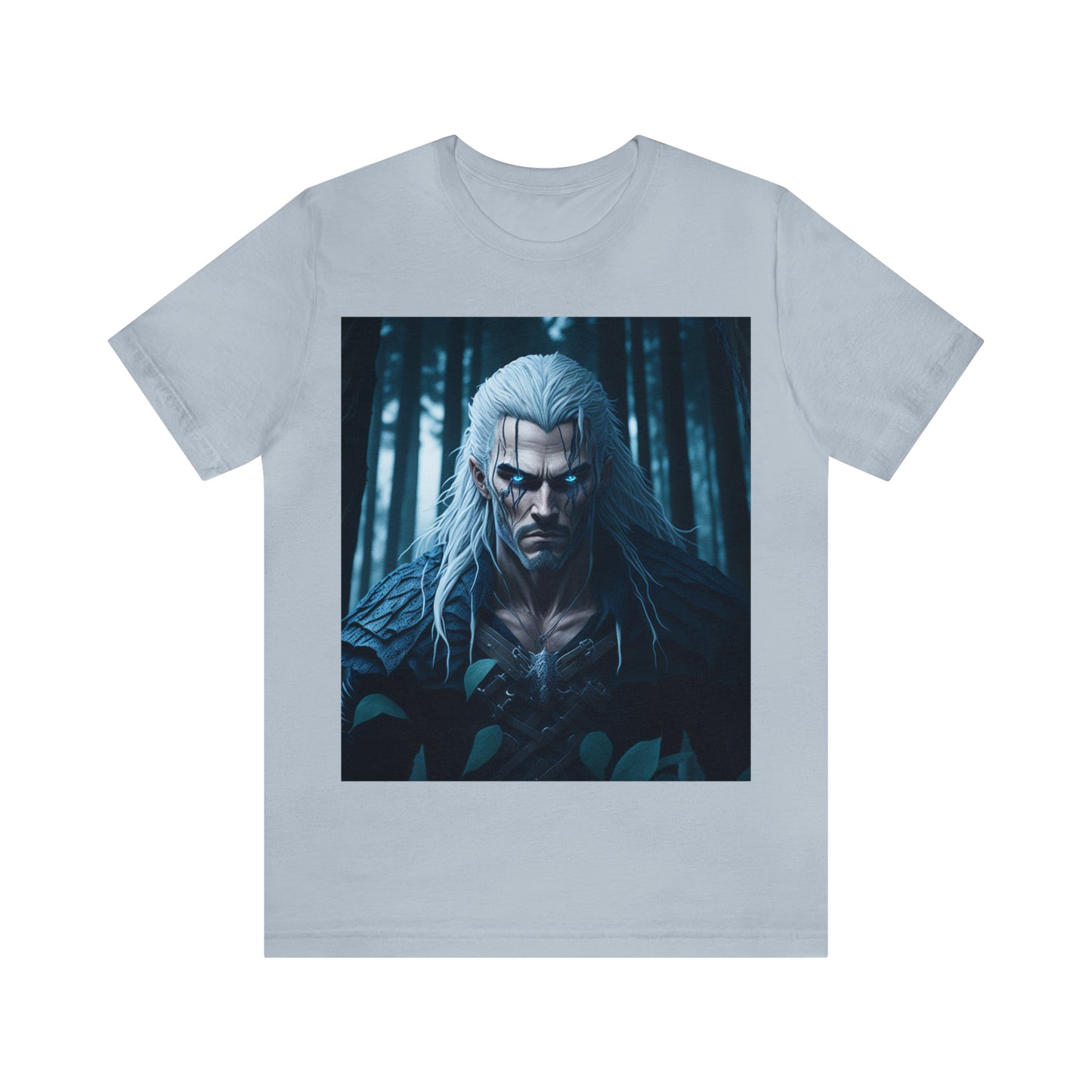 Camiseta de manga corta Unisex Jersey - Halloween Witch man AI - 02