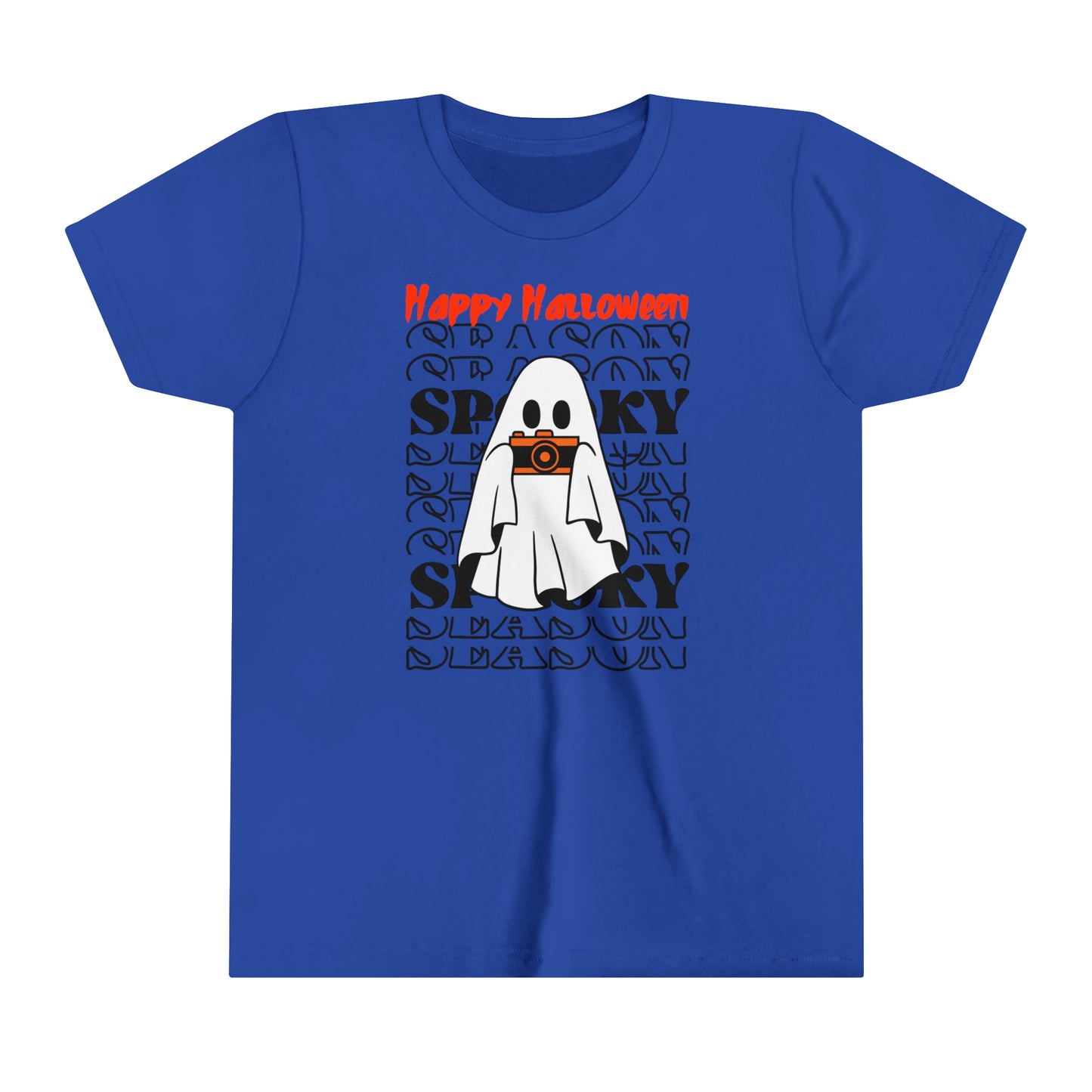T-shirt à manches courtes pour jeunes - Halloween - Petit Fantôme - 08