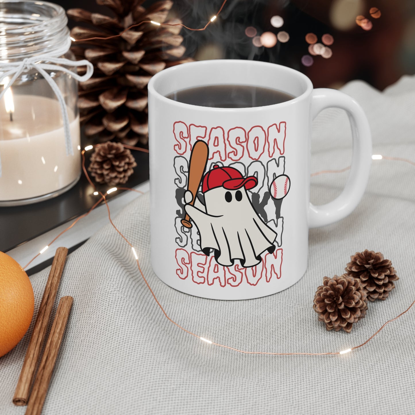 Taza de Cerámica 11oz - Halloween - Pequeño Fantasma - 19