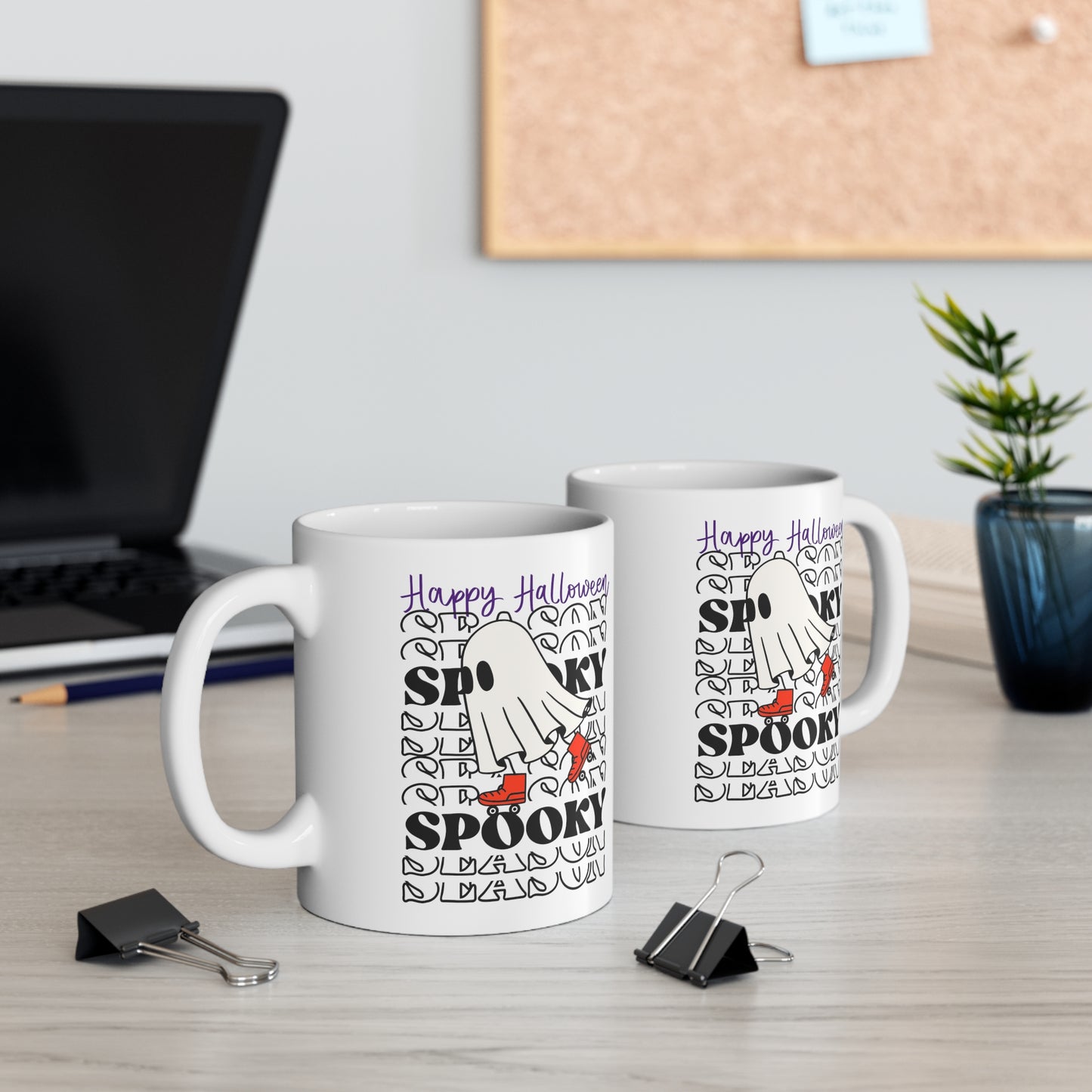 Mug en céramique 11oz - Halloween - Petit Fantôme - 10