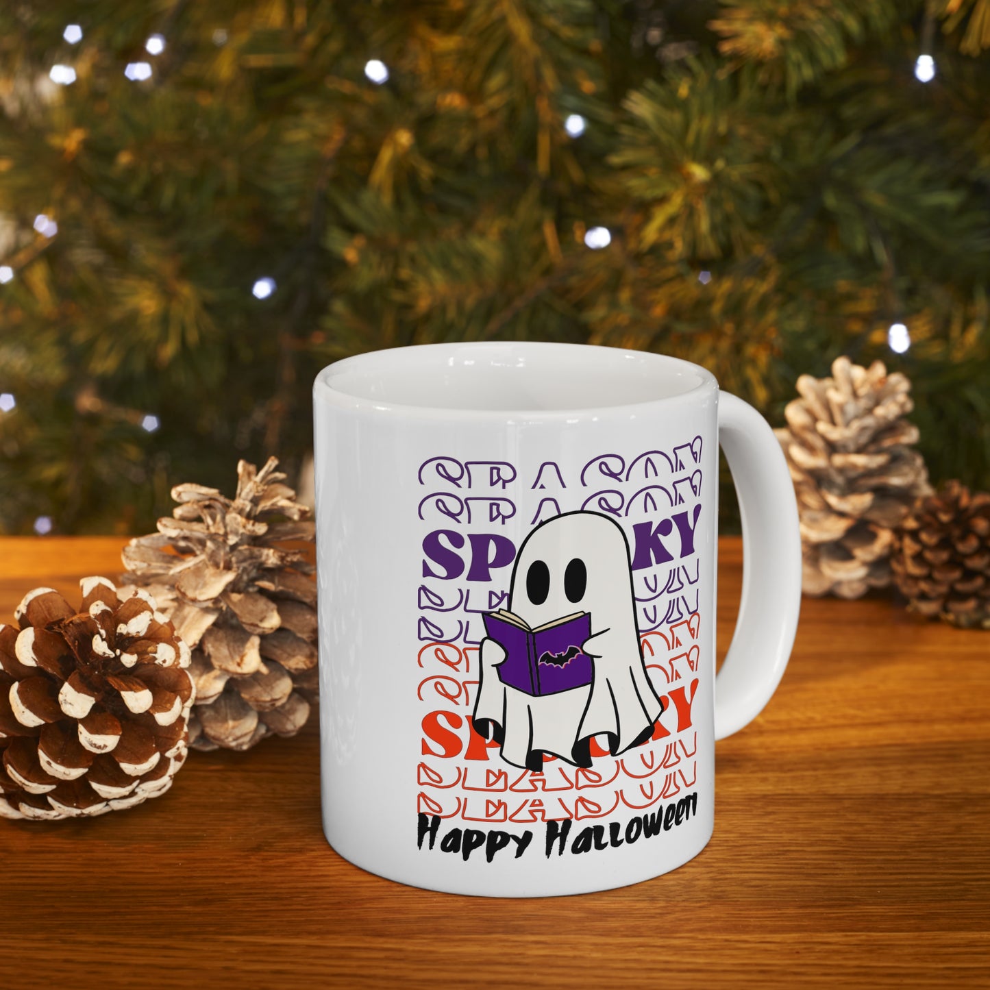 Mug en céramique 11oz - Halloween - Petit Fantôme - 07