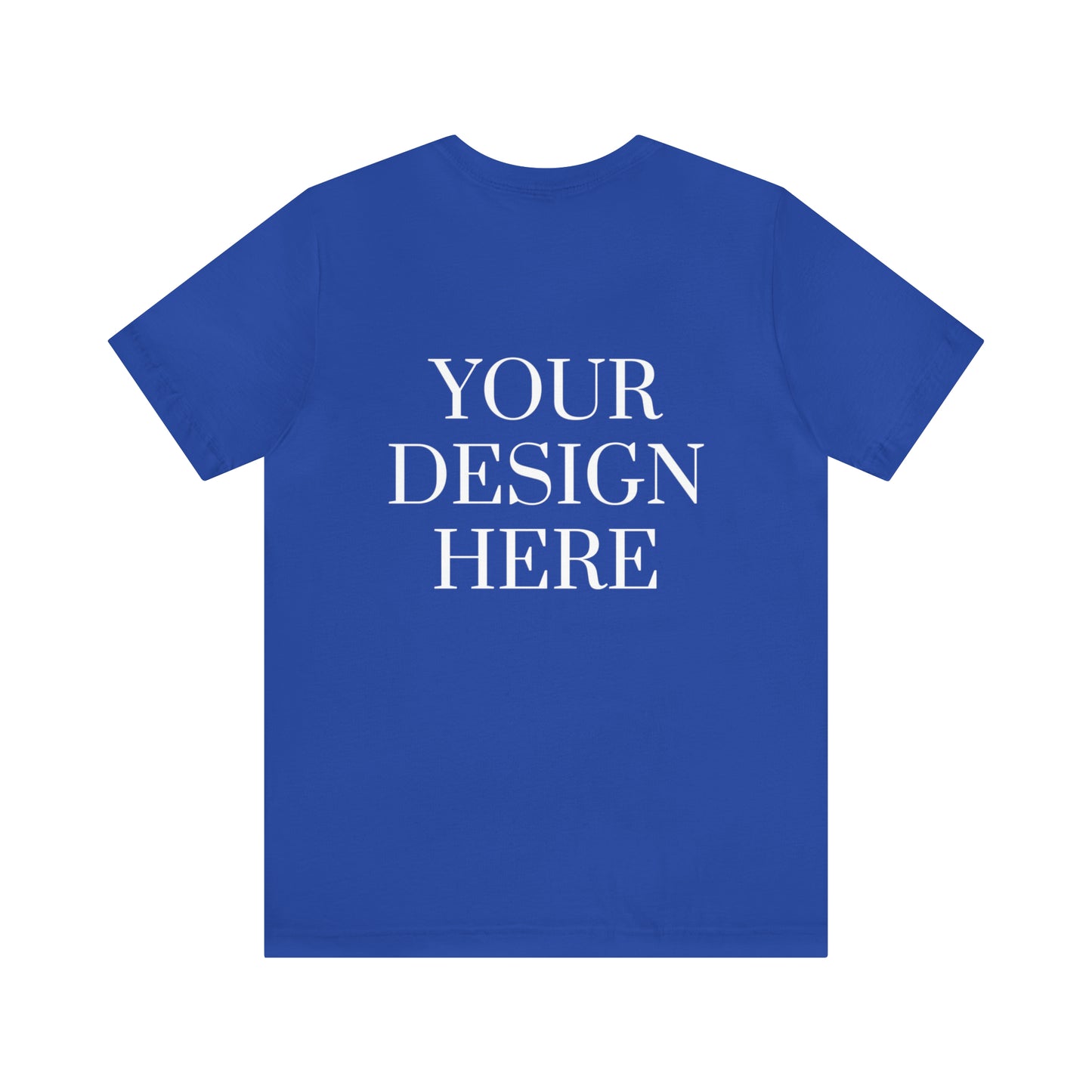 Camiseta de manga corta unisex Jersey - Personalizada - Tu diseño aquí - 02