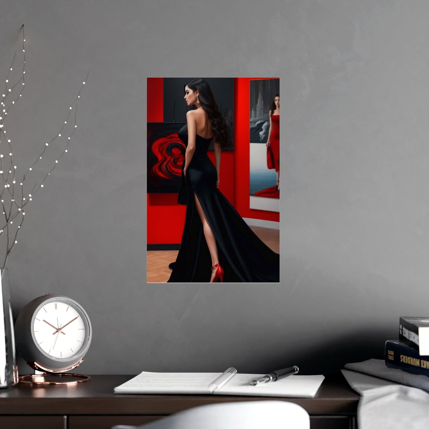 Posters - Elegant woman - Vertical Matte Posters - 01