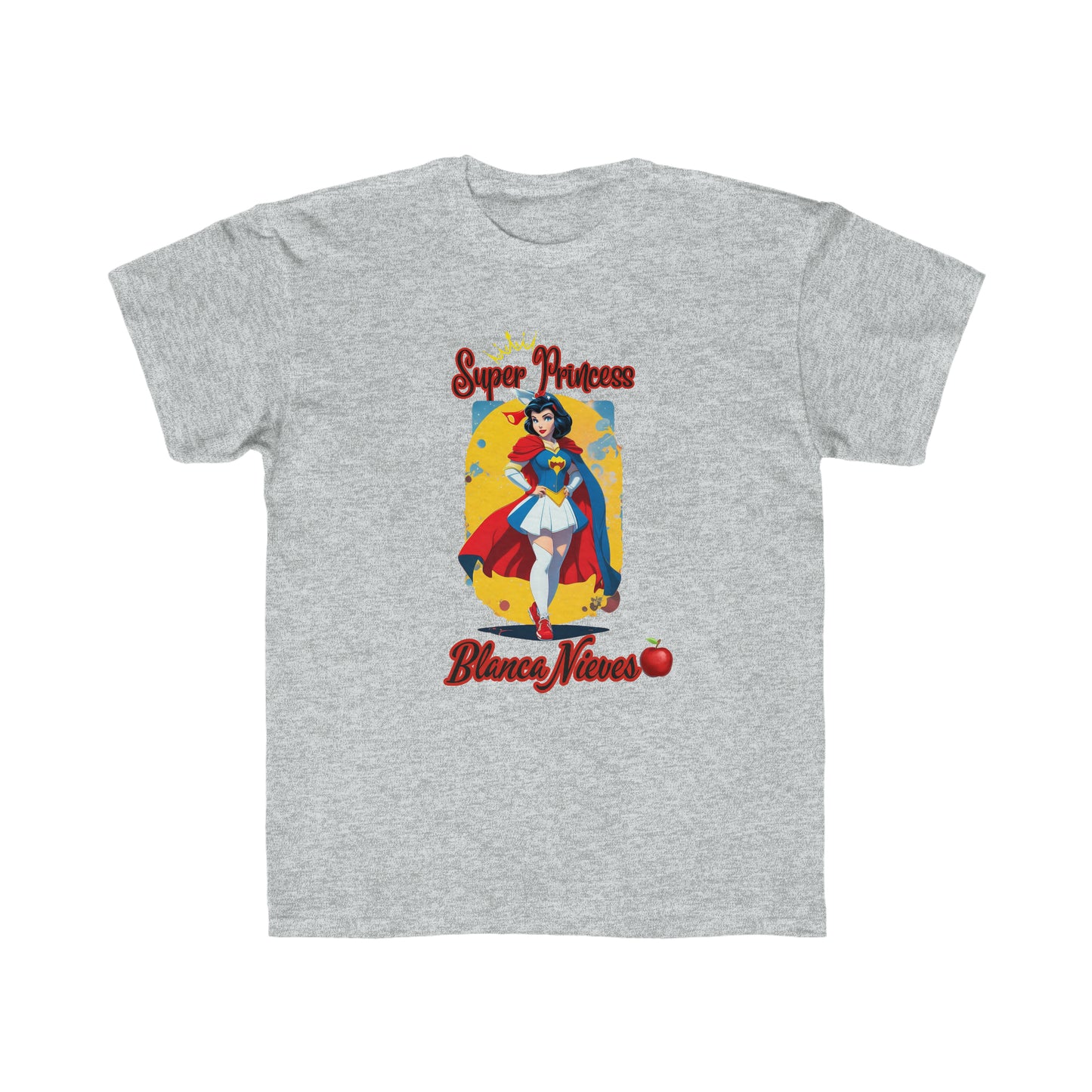 Camiseta de corte regular para niños - Princesas Heroína Blancanieves - 07