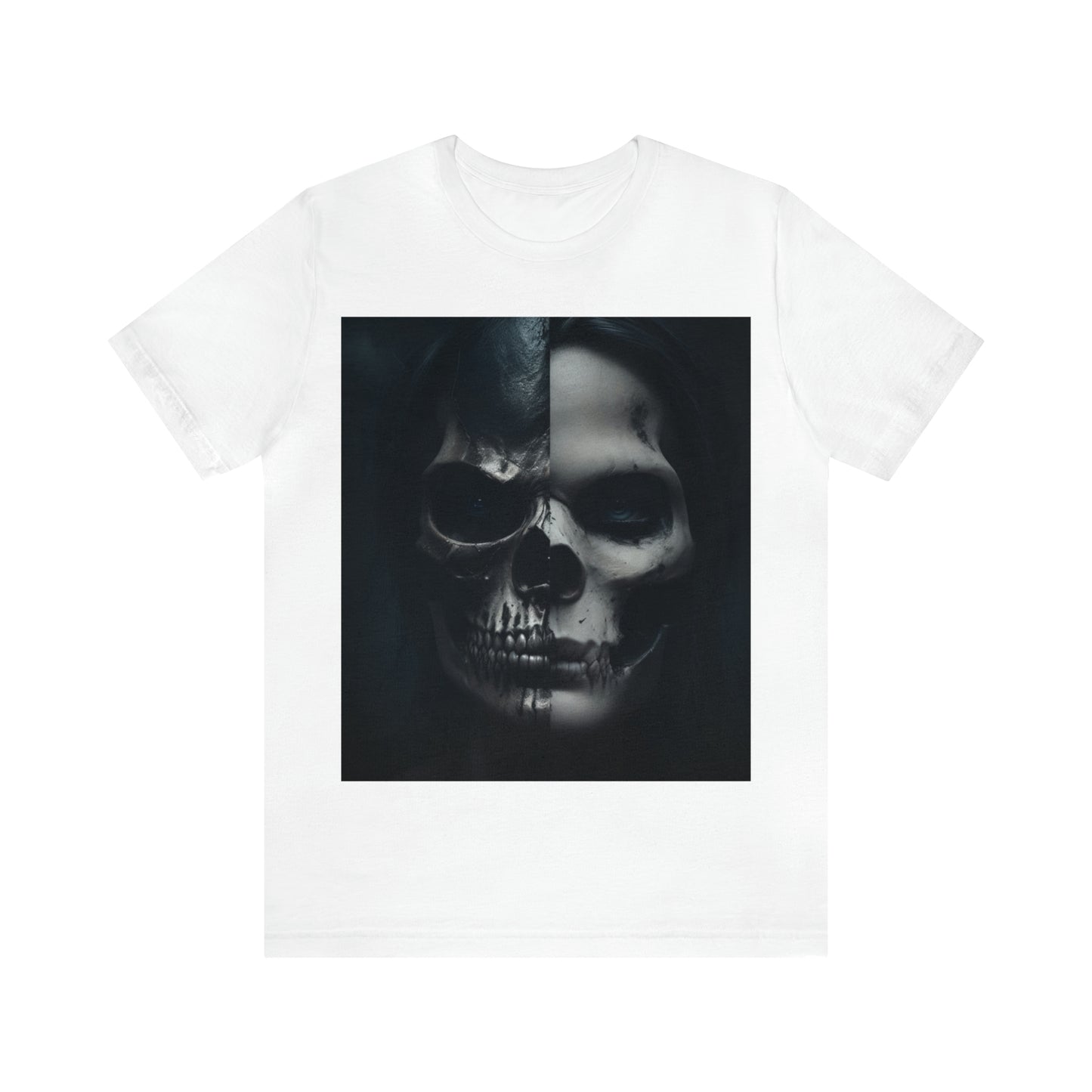 Camiseta de manga corta Unisex Jersey - Halloween Witch man AI - 04