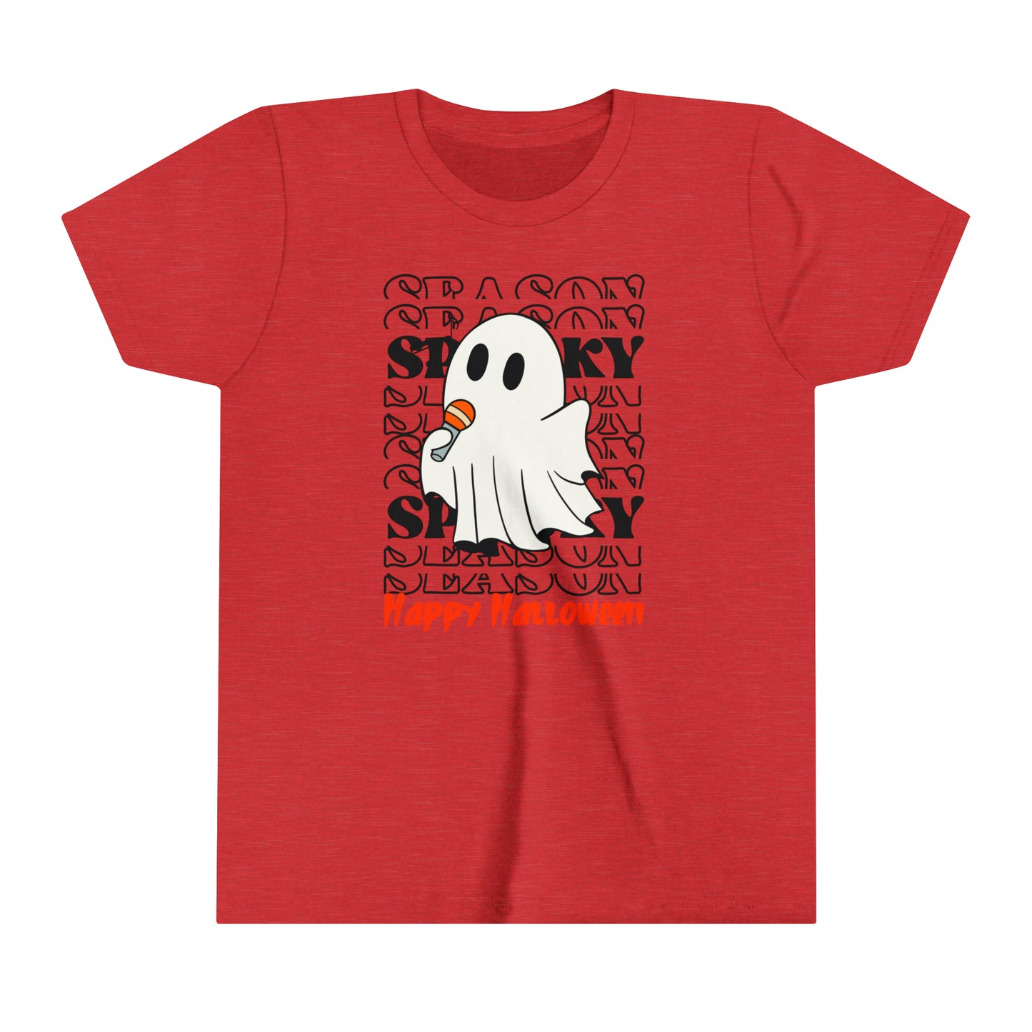 T-shirt à manches courtes pour jeunes - Halloween - Petit Fantôme - 06