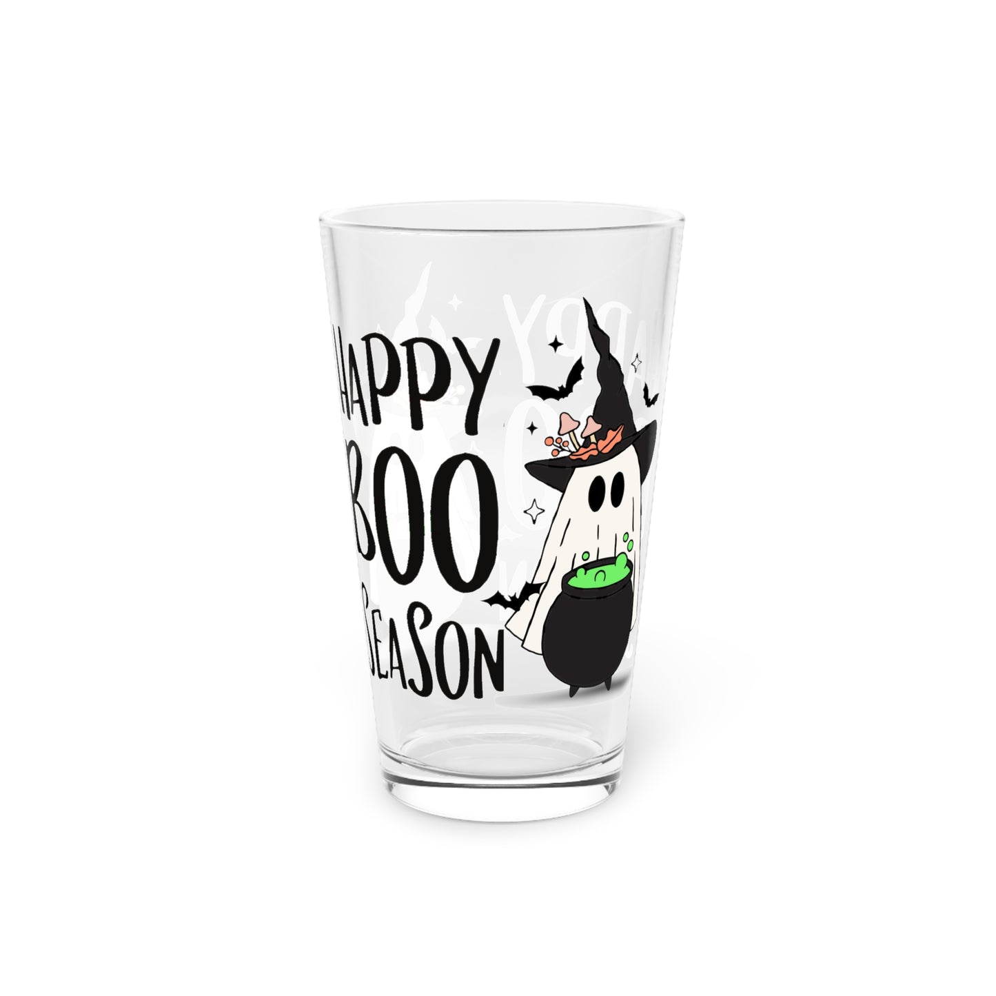 Vaso de pinta, 16 oz - Halloween - Pequeño fantasma - 20
