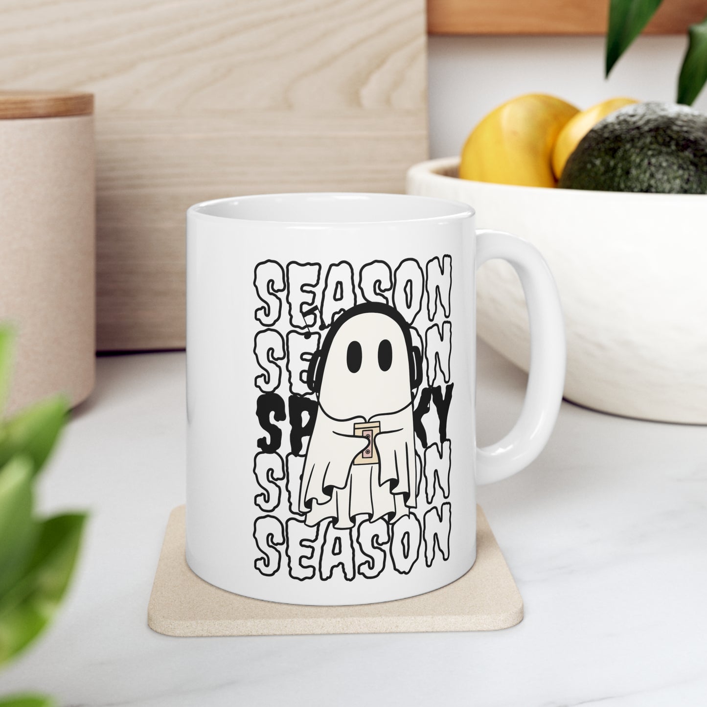 Mug en céramique 11oz - Halloween - Petit Fantôme - 16