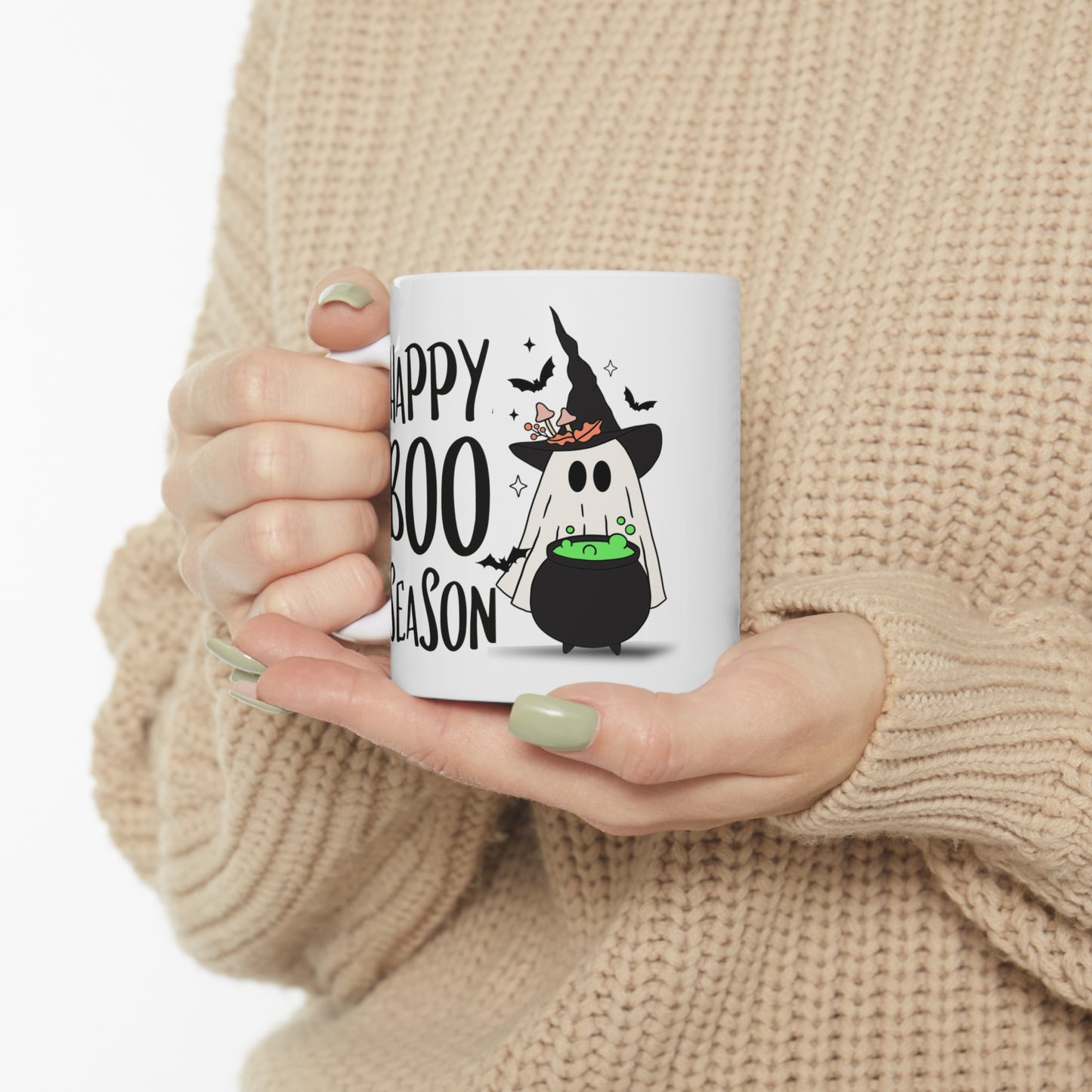 Taza de Cerámica 11oz - Halloween - Pequeño Fantasma - 20