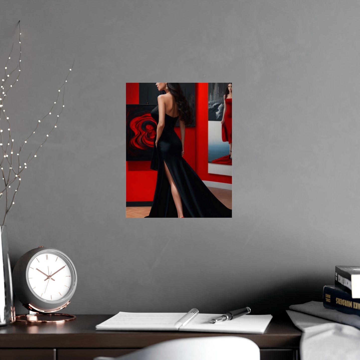 Posters - Elegant woman - Vertical Matte Posters - 01