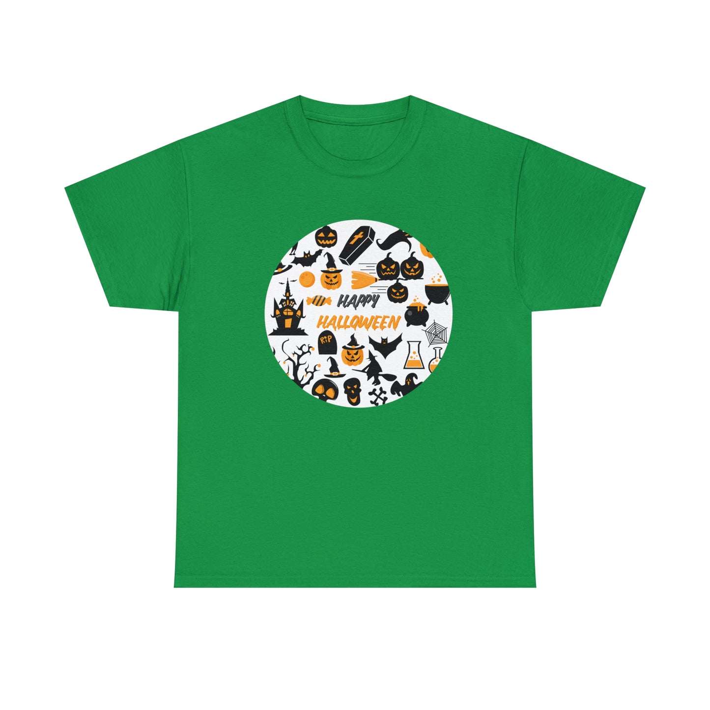 Tee-shirt unisexe en coton lourd - Joyeux Halloween