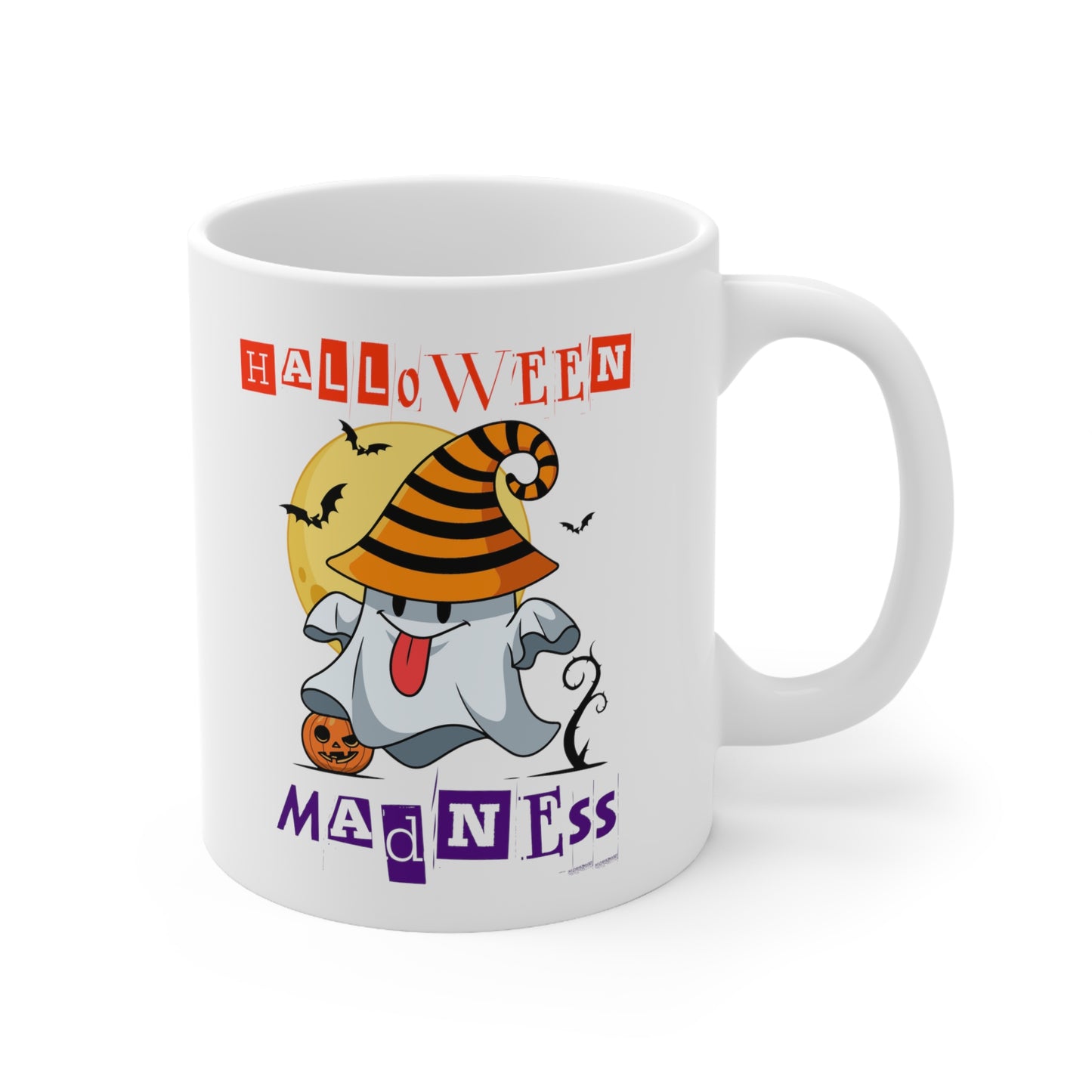 Taza de Cerámica 11oz - Halloween - Pequeño Fantasma - 04