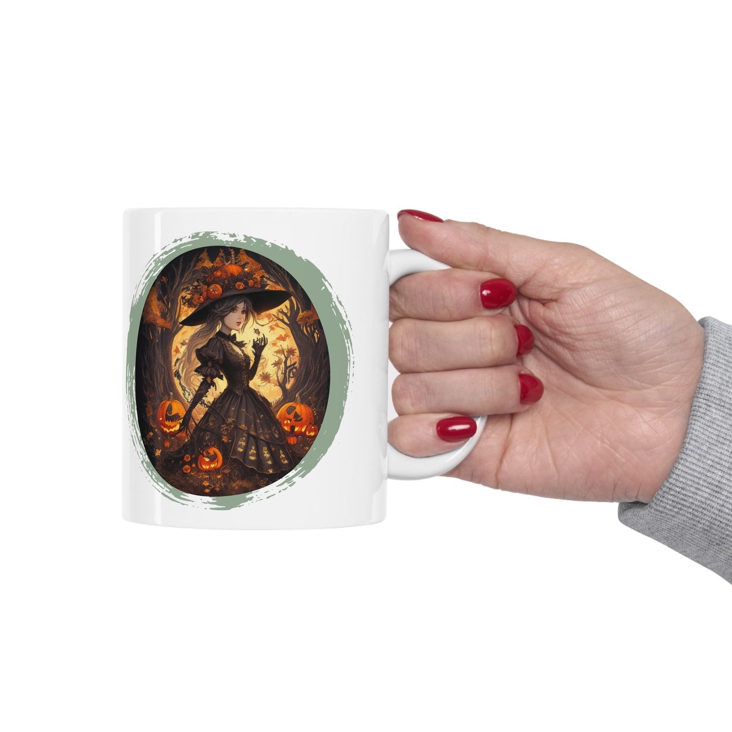Taza de Cerámica 11oz - Halloween - Miss Bruja - 01