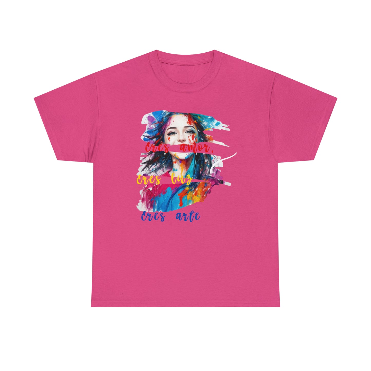 Camiseta unisex de algodón pesado - Amor y libertad - 04