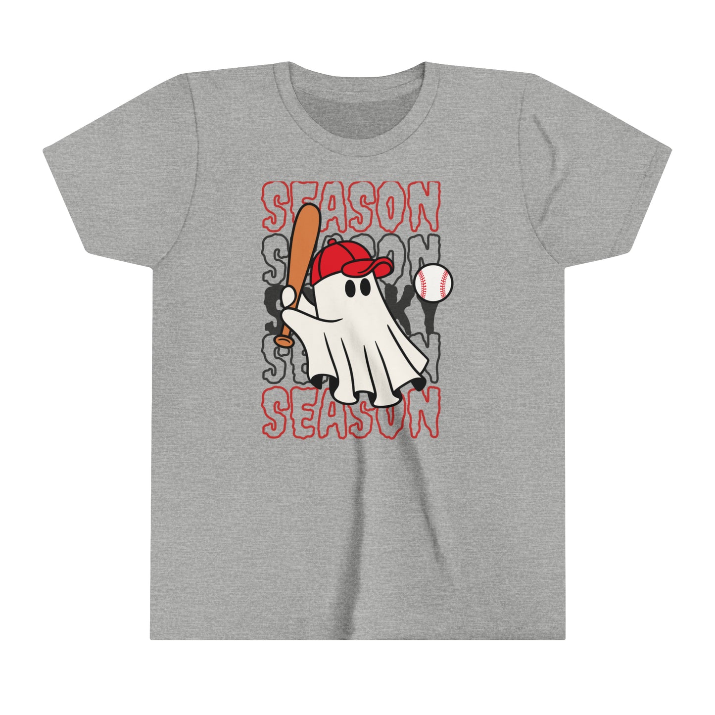 T-shirt à manches courtes pour jeunes - Halloween - Petit Fantôme - 19
