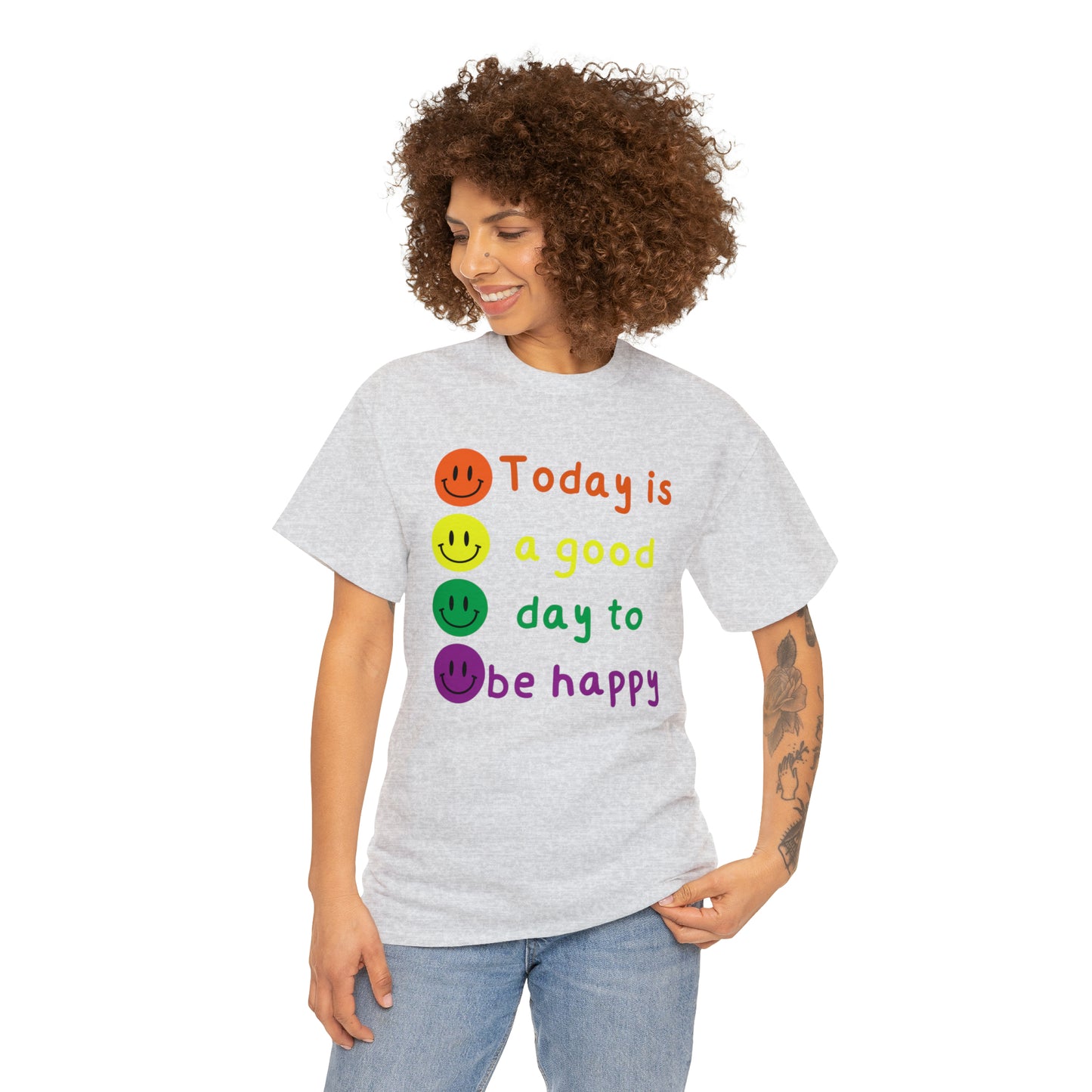 Camiseta unisex de algodón pesado - Amor y libertad - 07