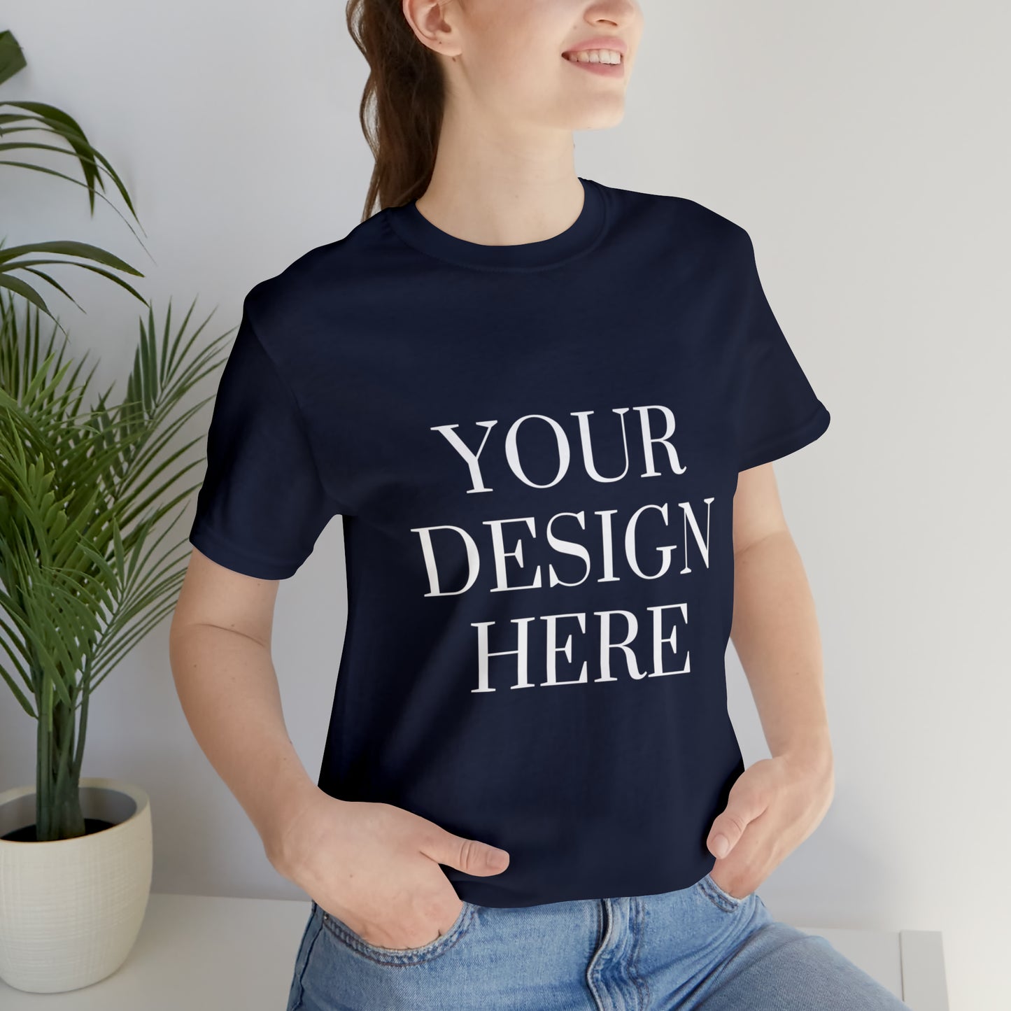 Camiseta de manga corta unisex Jersey - Personalizada - Tu diseño aquí - 02