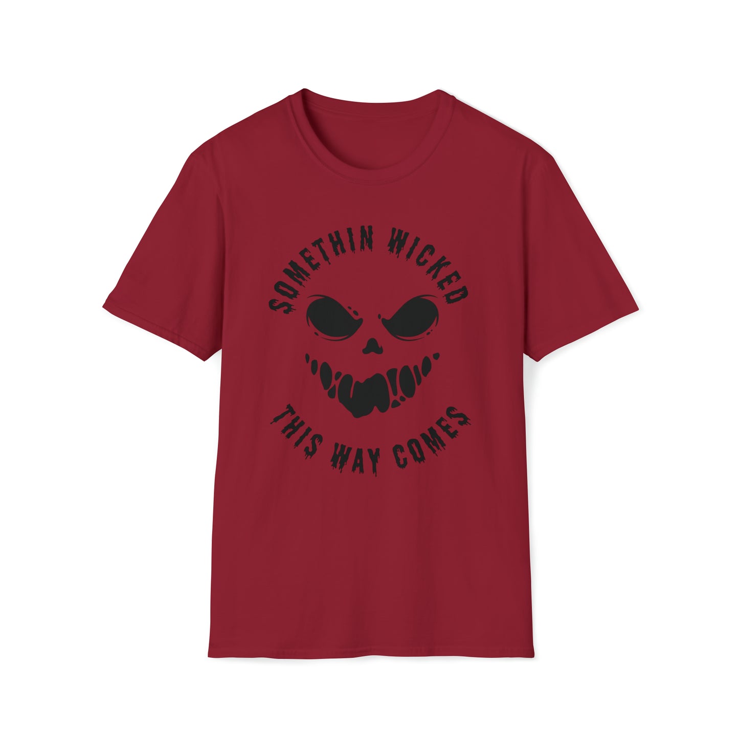 Camiseta Softstyle unisex - Halloween - Algo malvado - 02