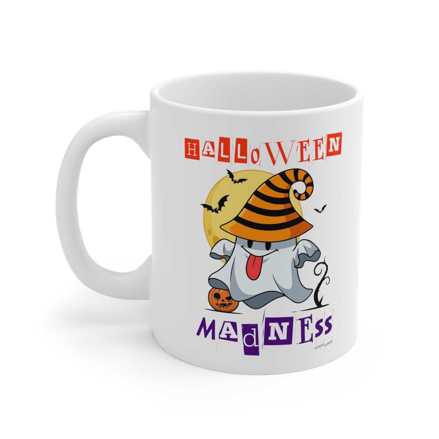 Taza de Cerámica 11oz - Halloween - Pequeño Fantasma - 04