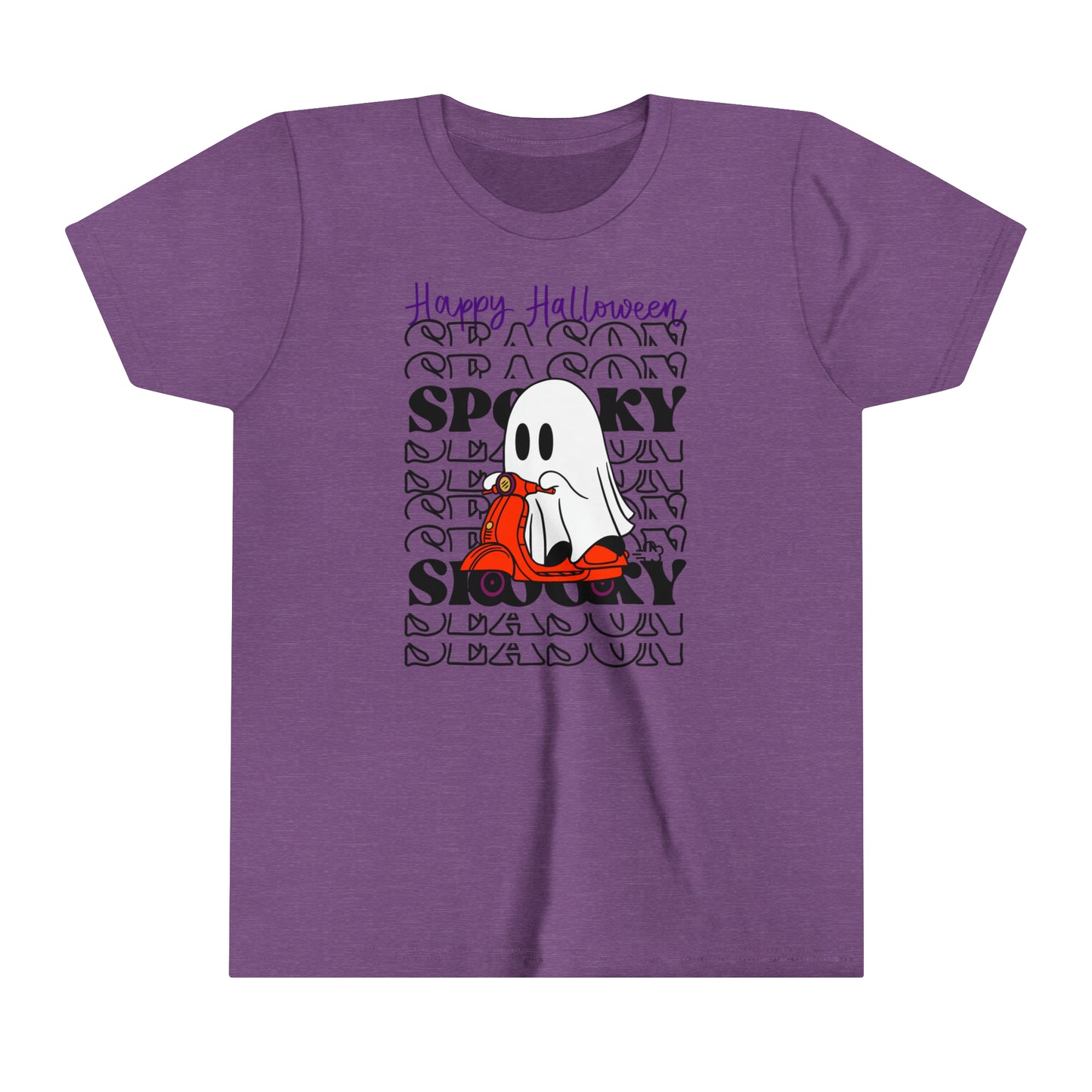 T-shirt à manches courtes pour jeunes - Halloween - Petit Fantôme - 09