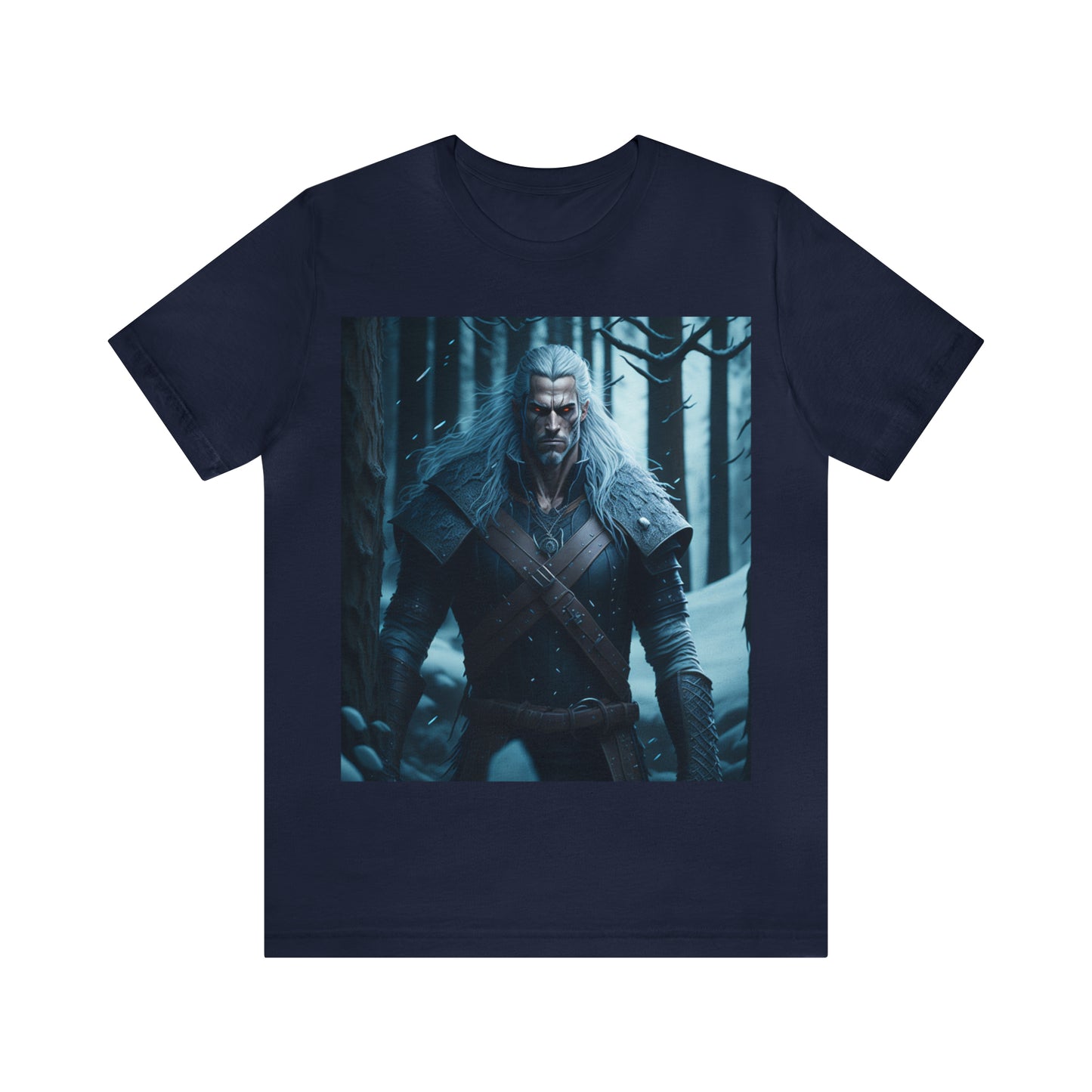 Camiseta de manga corta Unisex Jersey - Halloween Witch man AI - 01