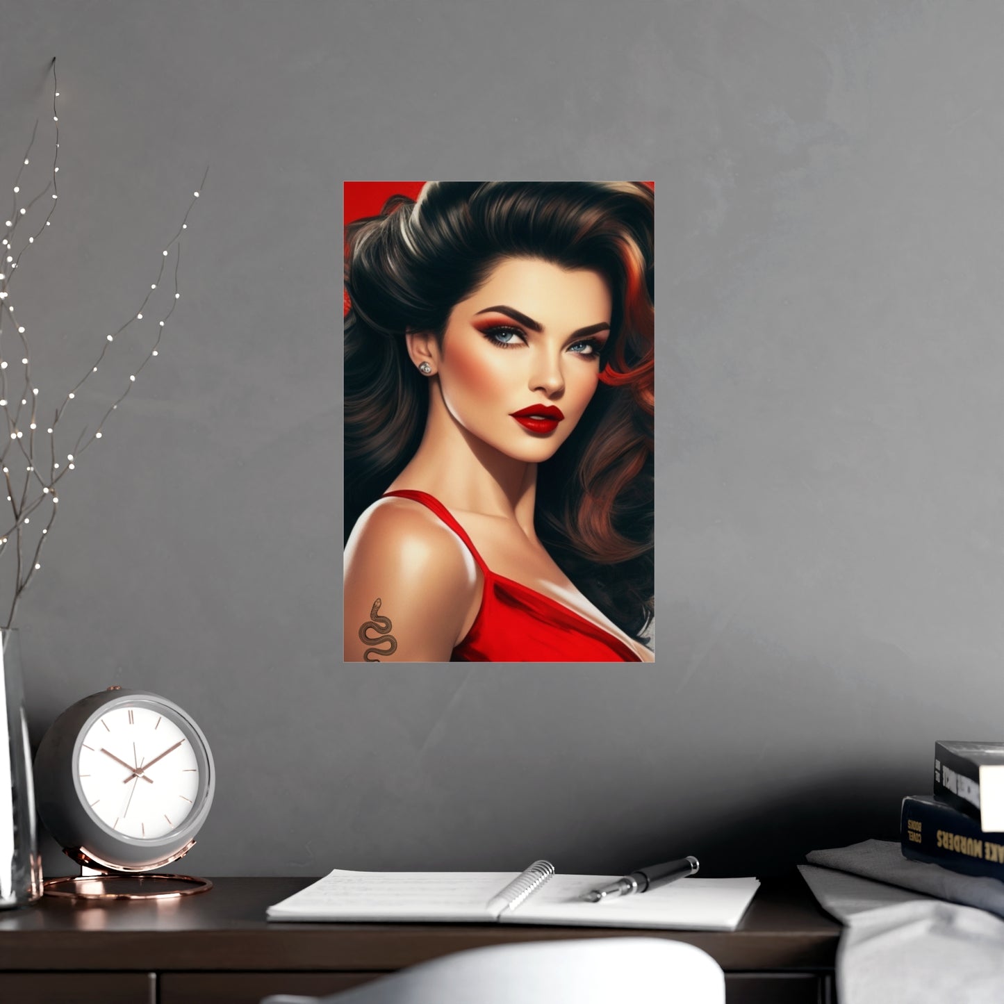 Posters - Elegant woman - Vertical Matte Posters - 04