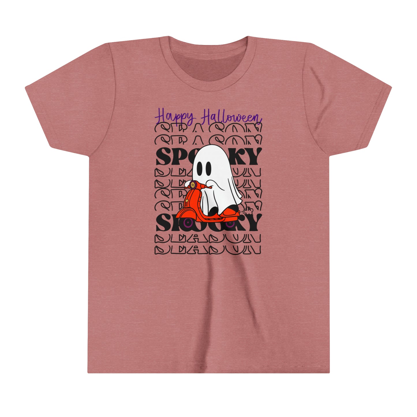 T-shirt à manches courtes pour jeunes - Halloween - Petit Fantôme - 09