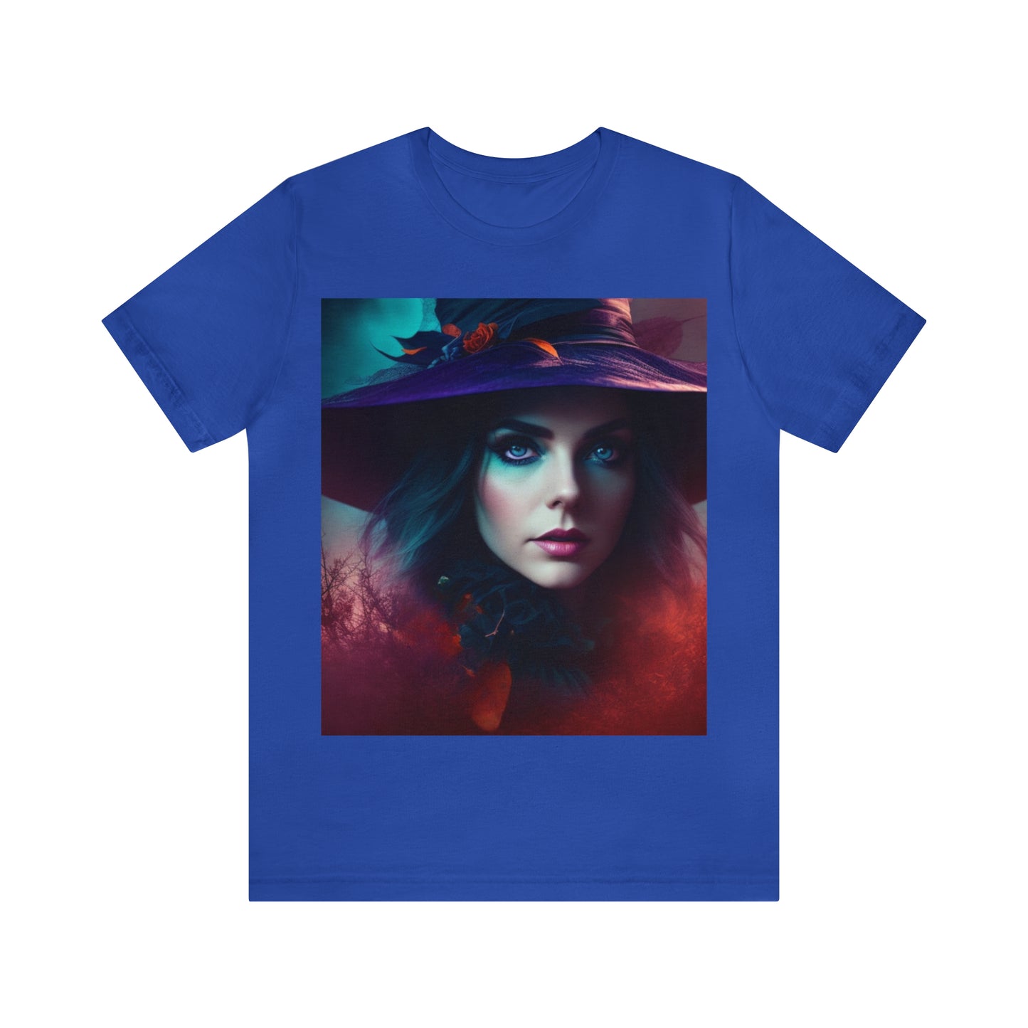 Camiseta de manga corta unisex Jersey - Halloween Witch AI - 08