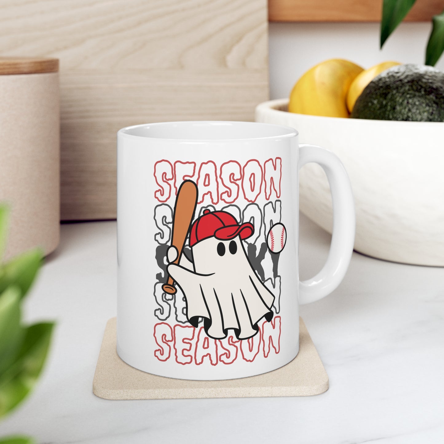 Taza de Cerámica 11oz - Halloween - Pequeño Fantasma - 19