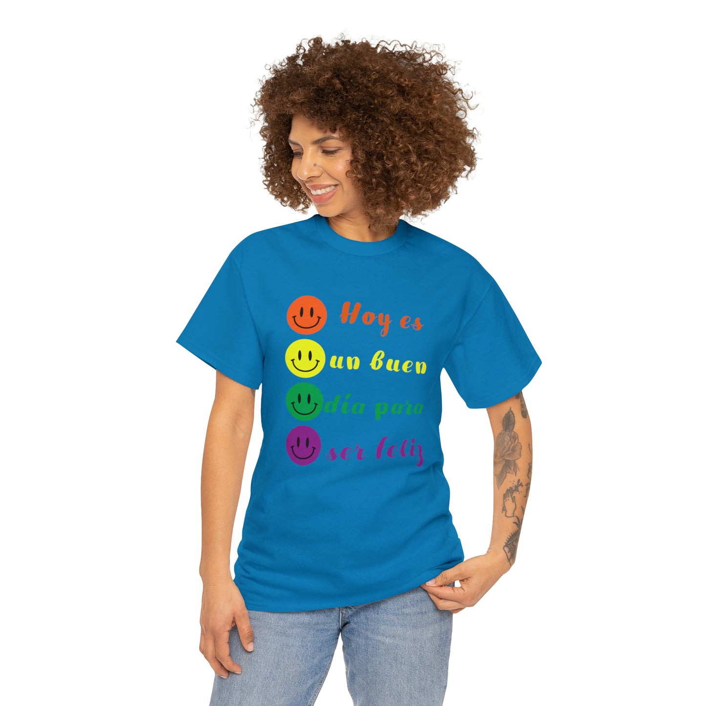 Camiseta unisex de algodón pesado - Amor y libertad - 06