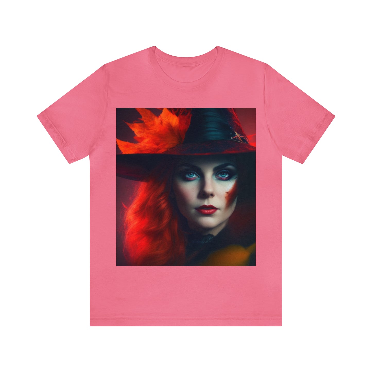Camiseta de manga corta unisex Jersey - Halloween Witch AI - 03