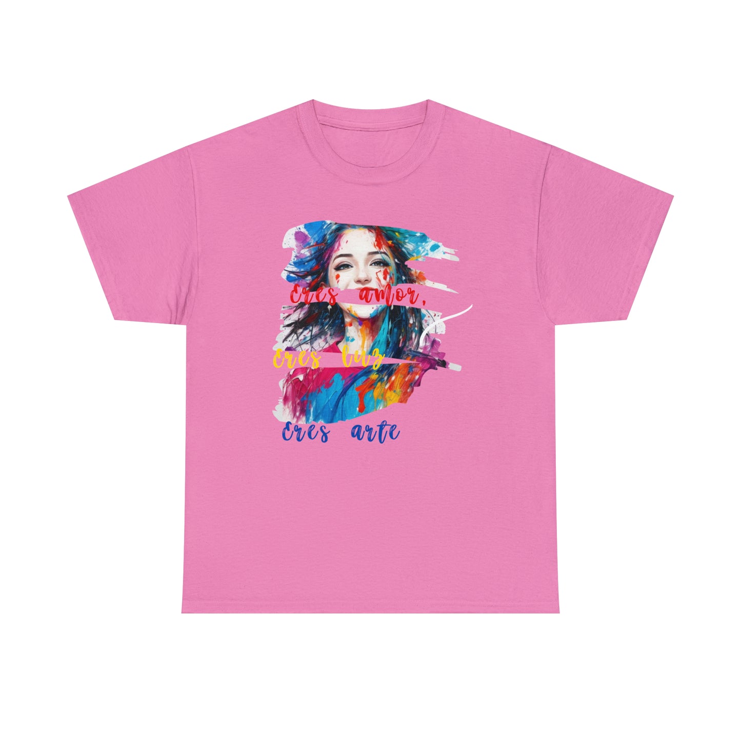 Camiseta unisex de algodón pesado - Amor y libertad - 04