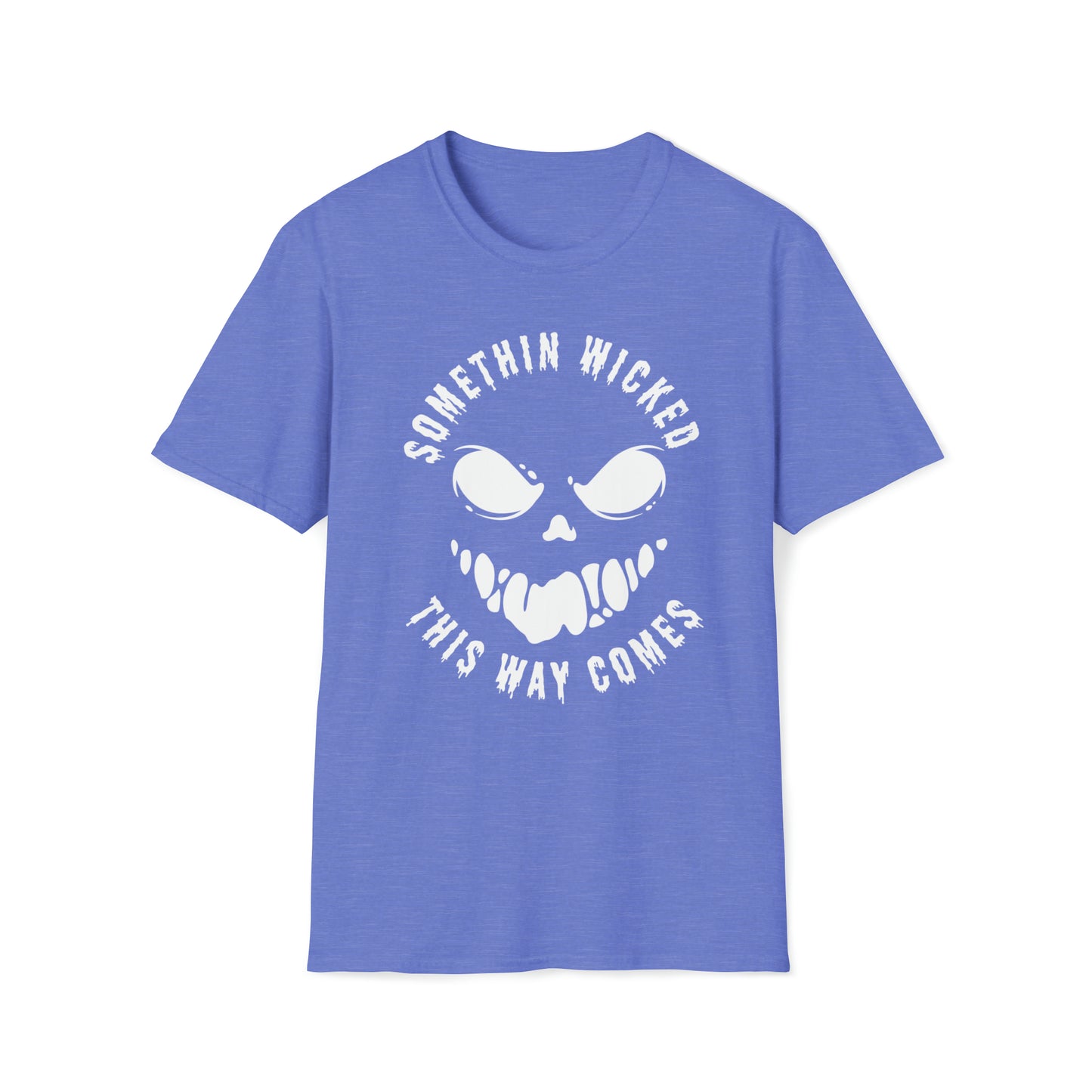 T-shirt softstyle unisexe - Halloween - Quelque chose de méchant - 01