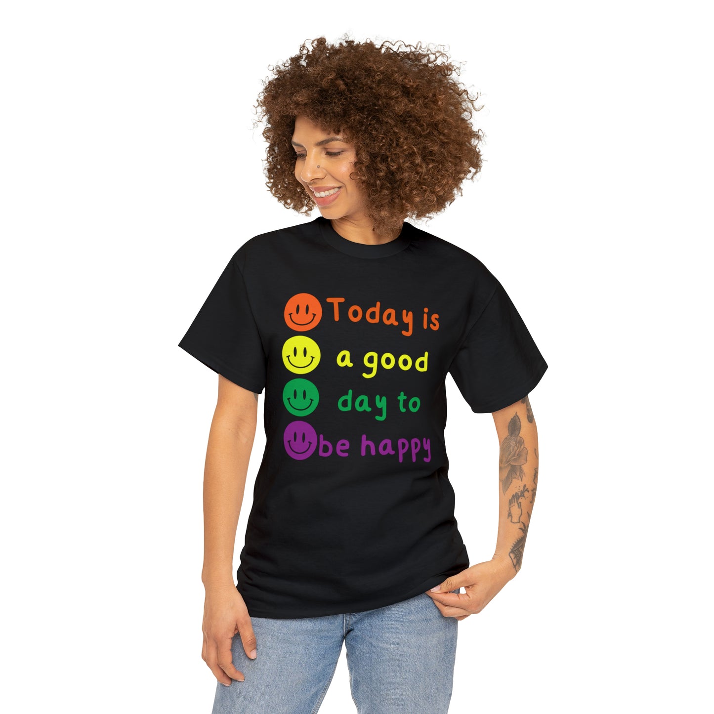Camiseta unisex de algodón pesado - Amor y libertad - 07