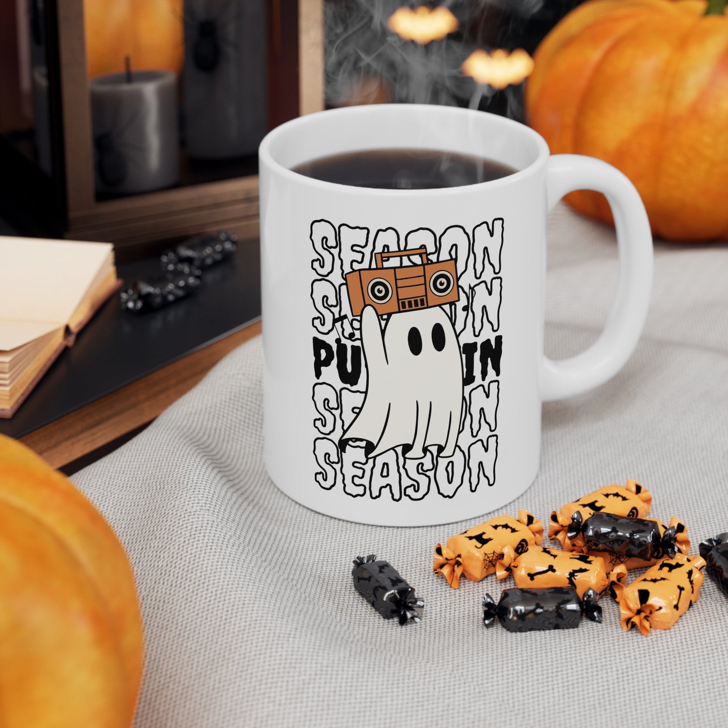Mug en céramique 11oz - Halloween - Petit Fantôme - 15