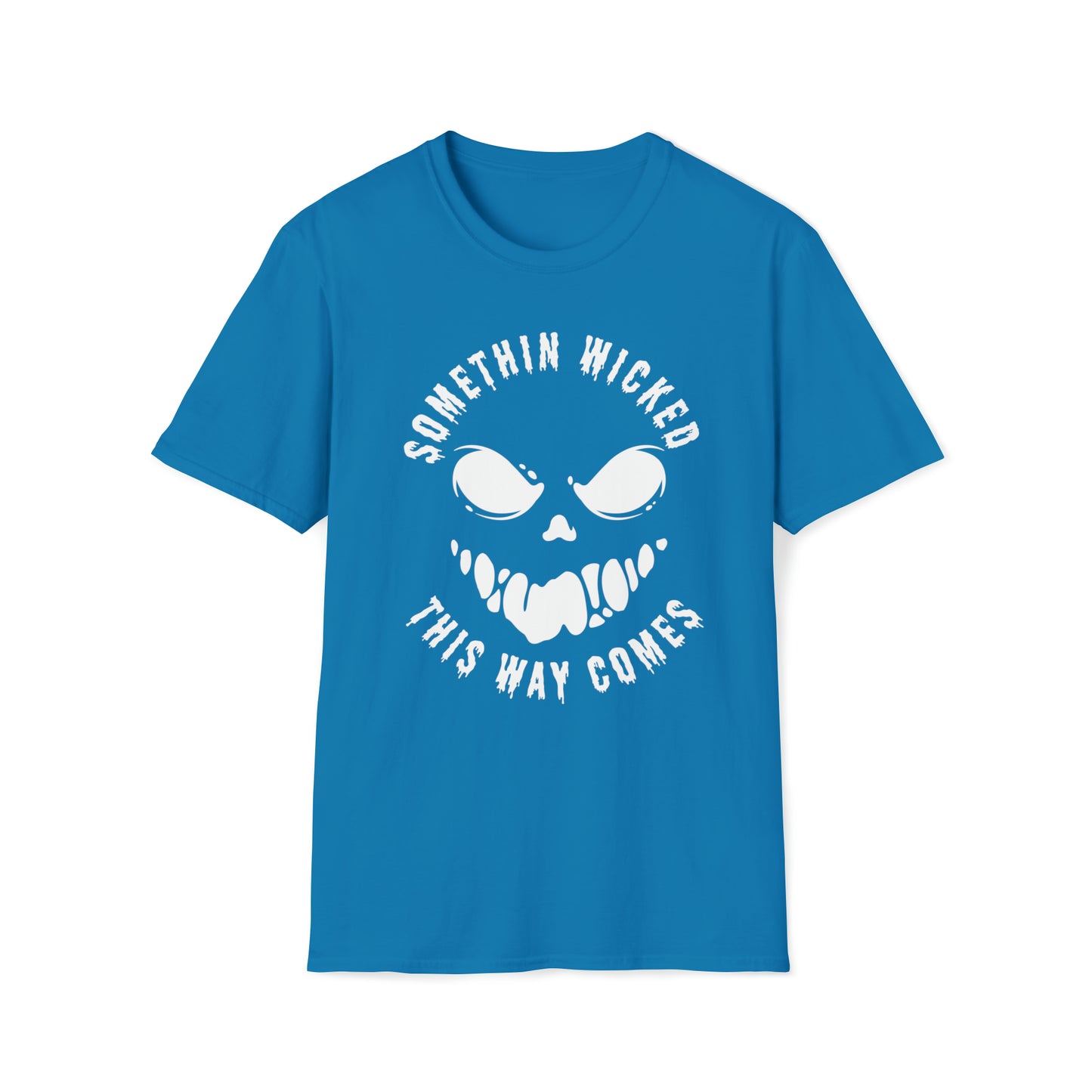 T-shirt softstyle unisexe - Halloween - Quelque chose de méchant - 01
