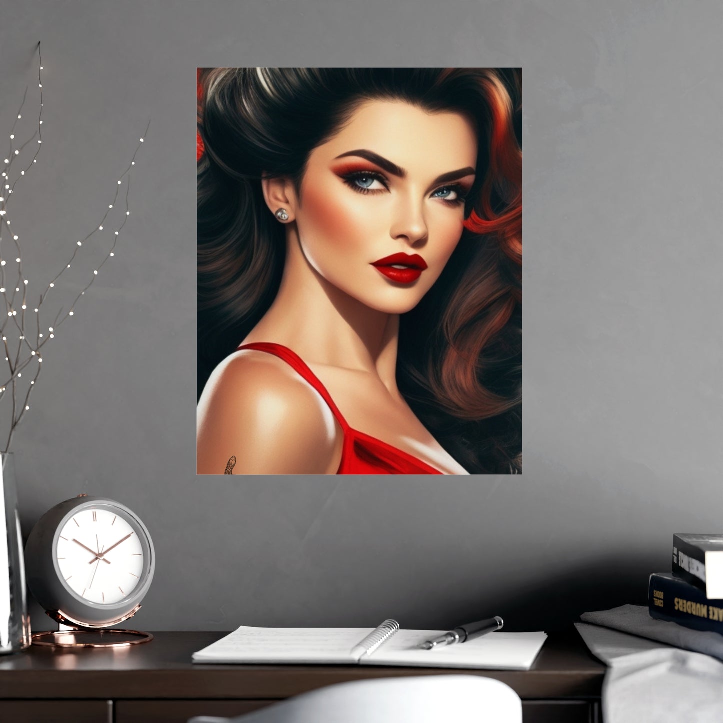 Posters - Elegant woman - Vertical Matte Posters - 04