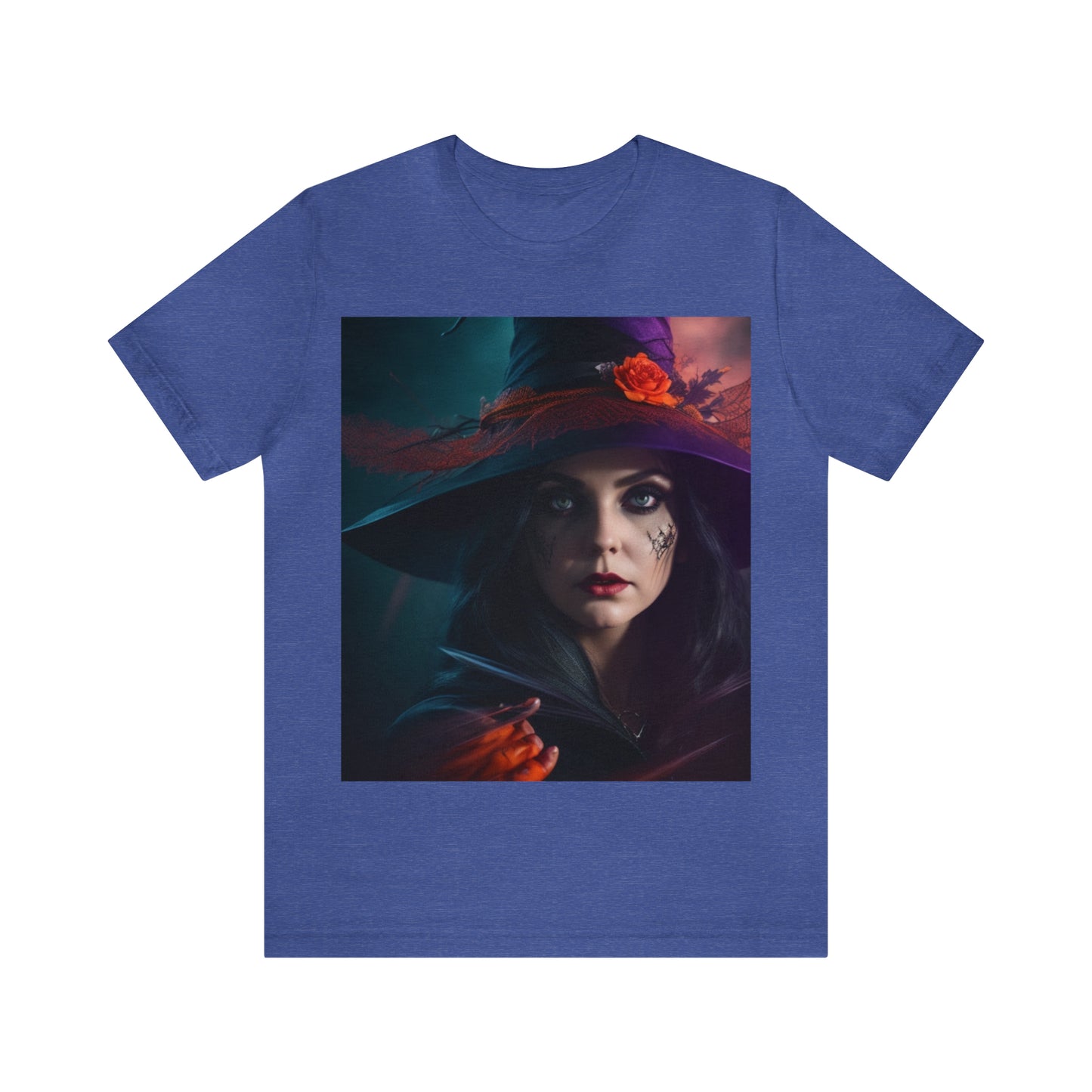 Camiseta de manga corta unisex Jersey - Halloween Witch AI - 06