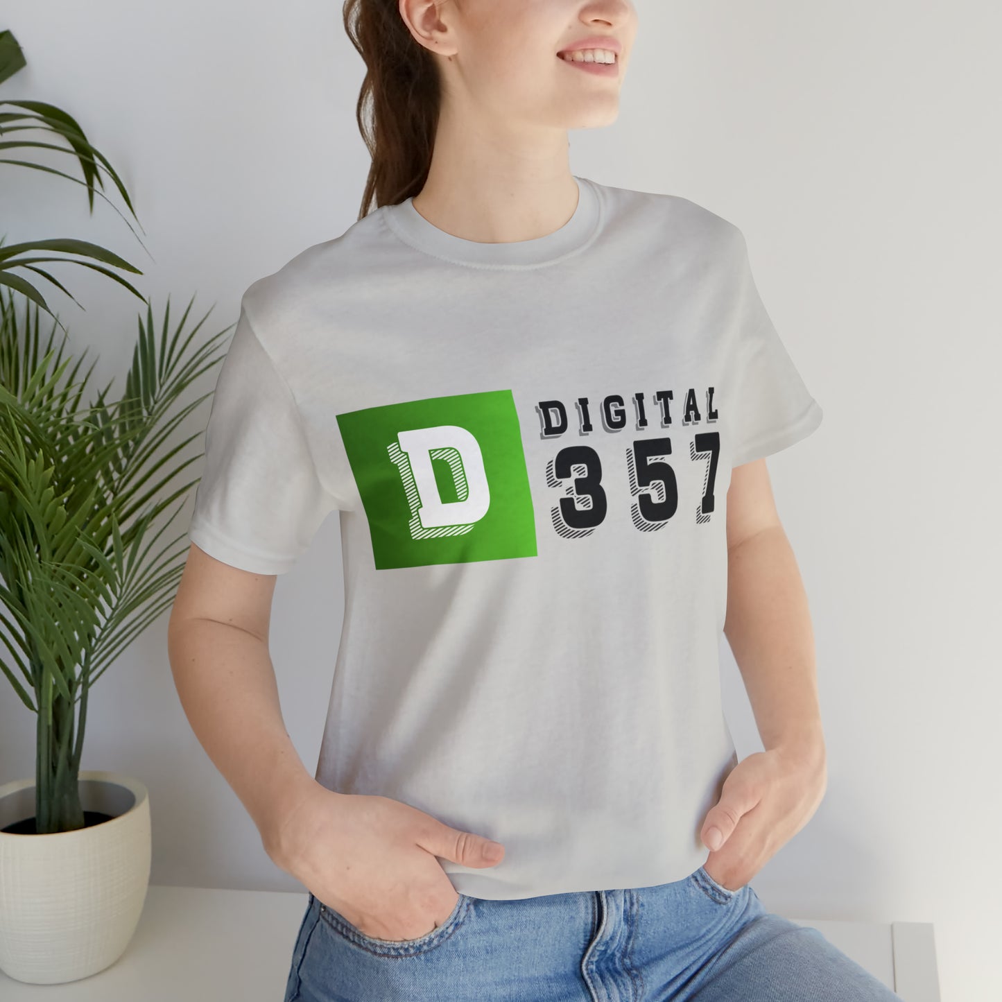 Camiseta de manga corta de jersey unisex - Nuestra marca - 01