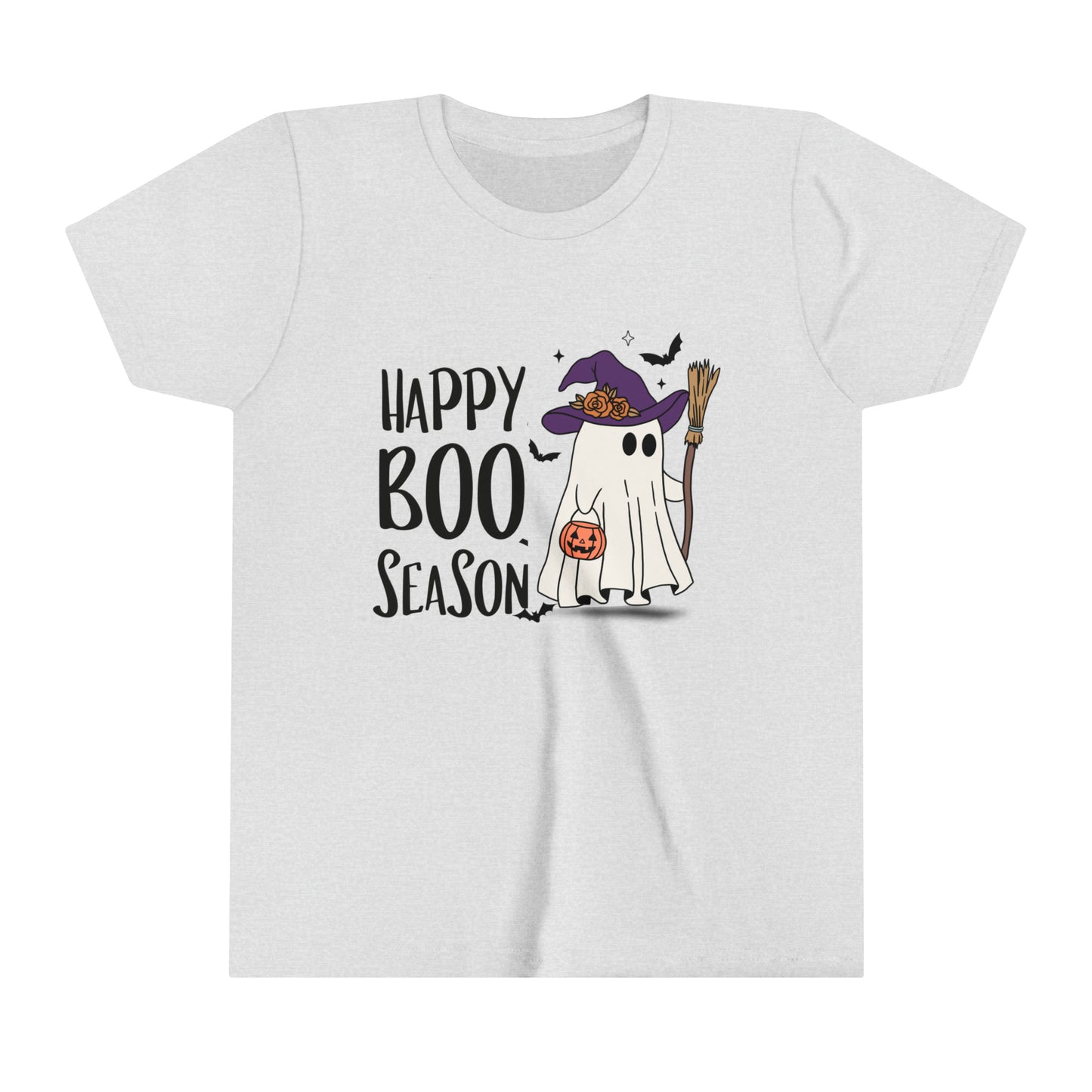 T-shirt à manches courtes pour jeunes - Halloween - Petit Fantôme - 21