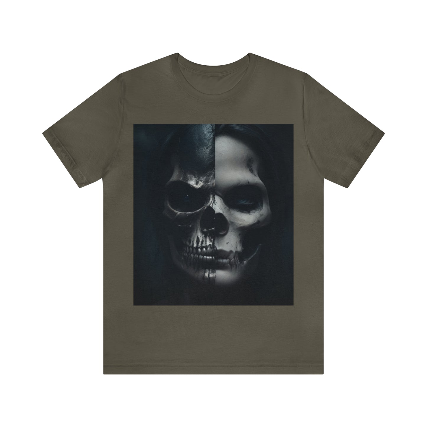 Camiseta de manga corta Unisex Jersey - Halloween Witch man AI - 04
