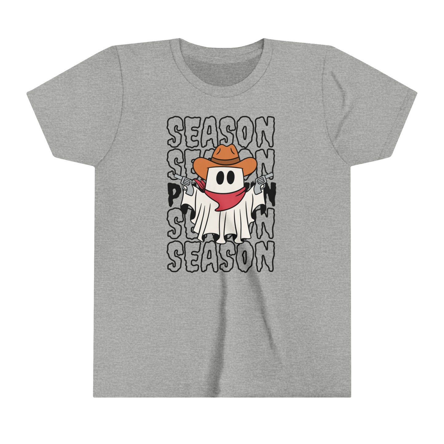 T-shirt à manches courtes pour jeunes - Halloween - Petit Fantôme - 17