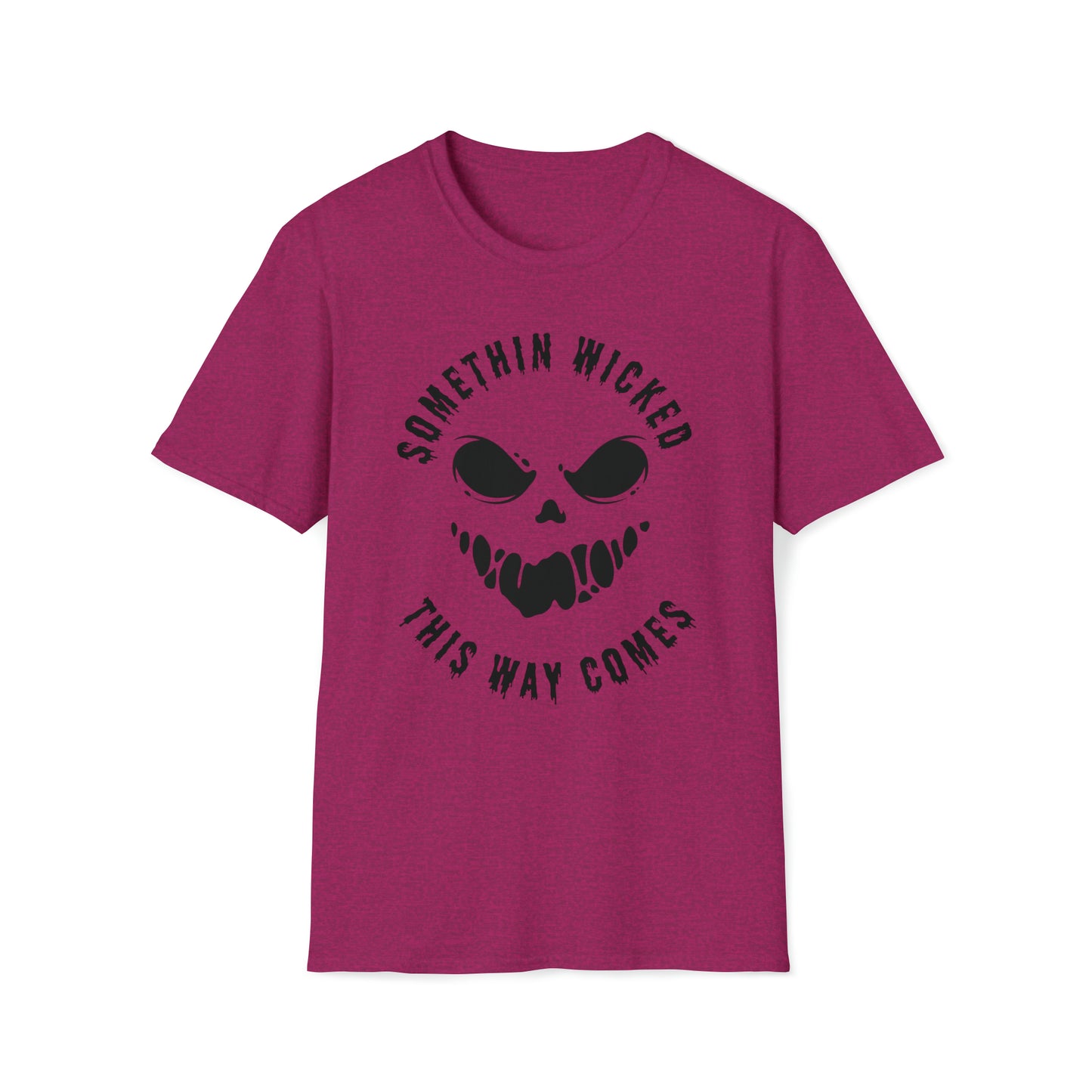 Camiseta Softstyle unisex - Halloween - Algo malvado - 02